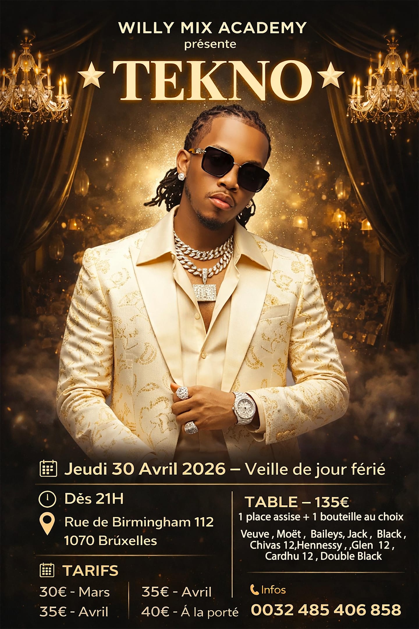 Concert Tekno Cover