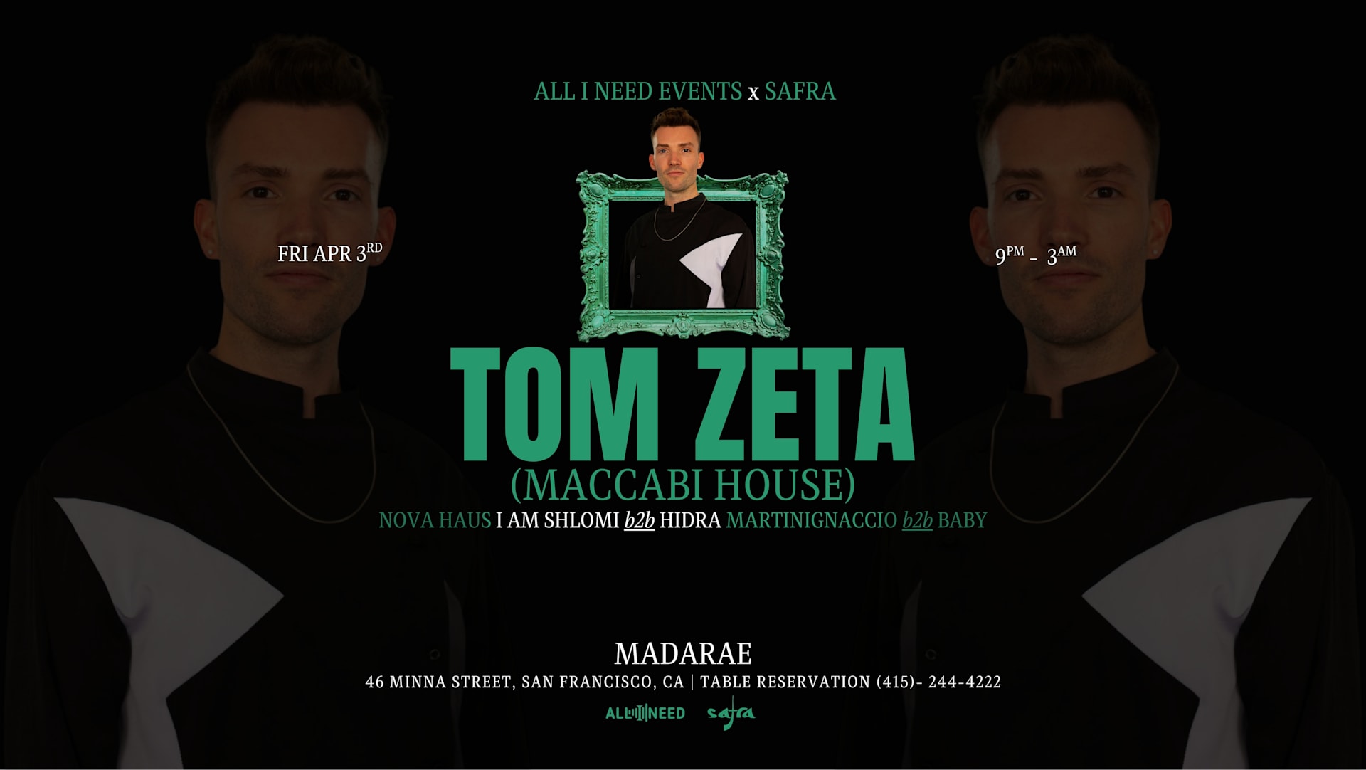 Tom Zeta (Maccabi House) At Madarae Cover