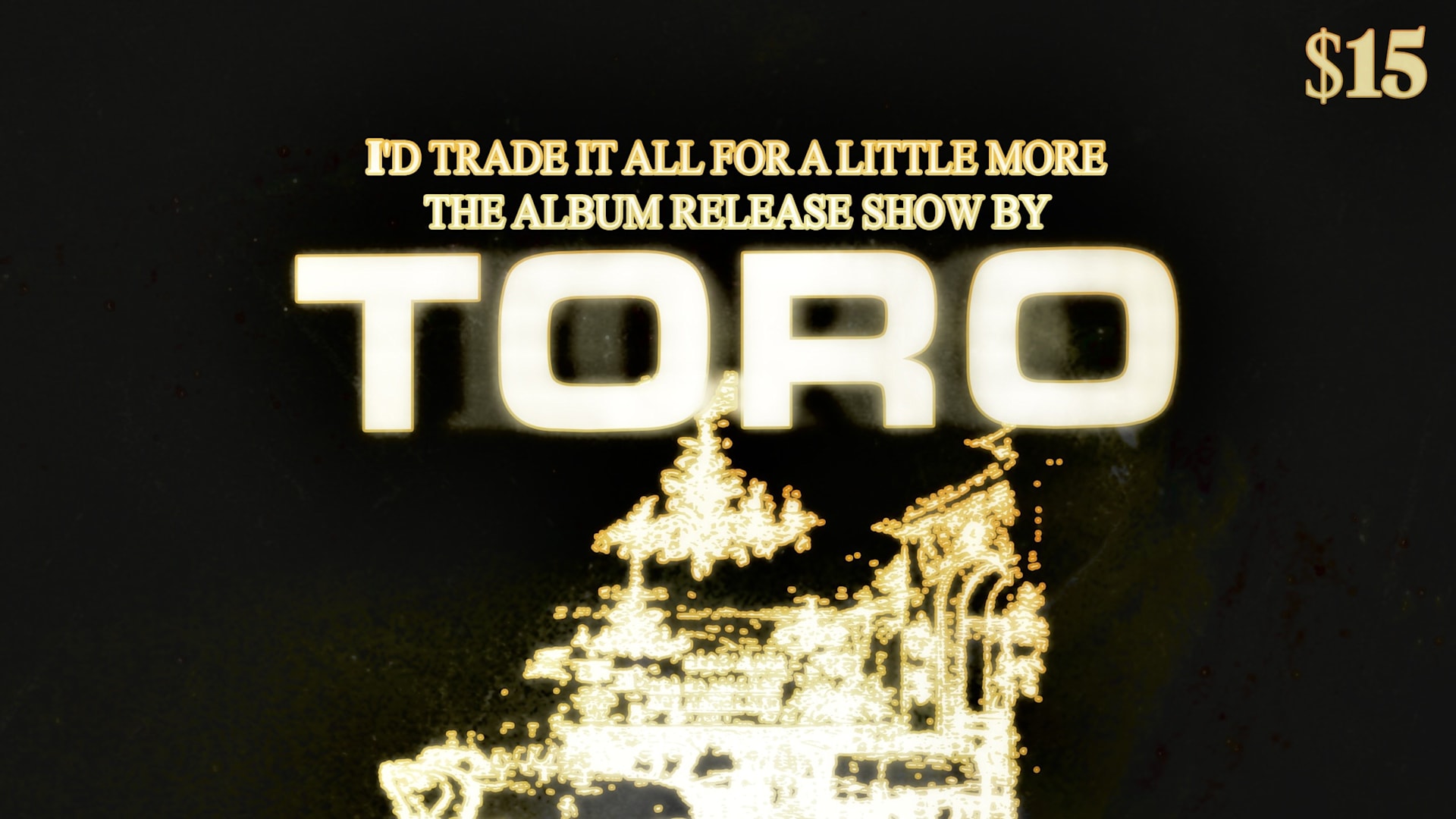 Gaza Thrift Benefit Show - Toro Album Release Cover