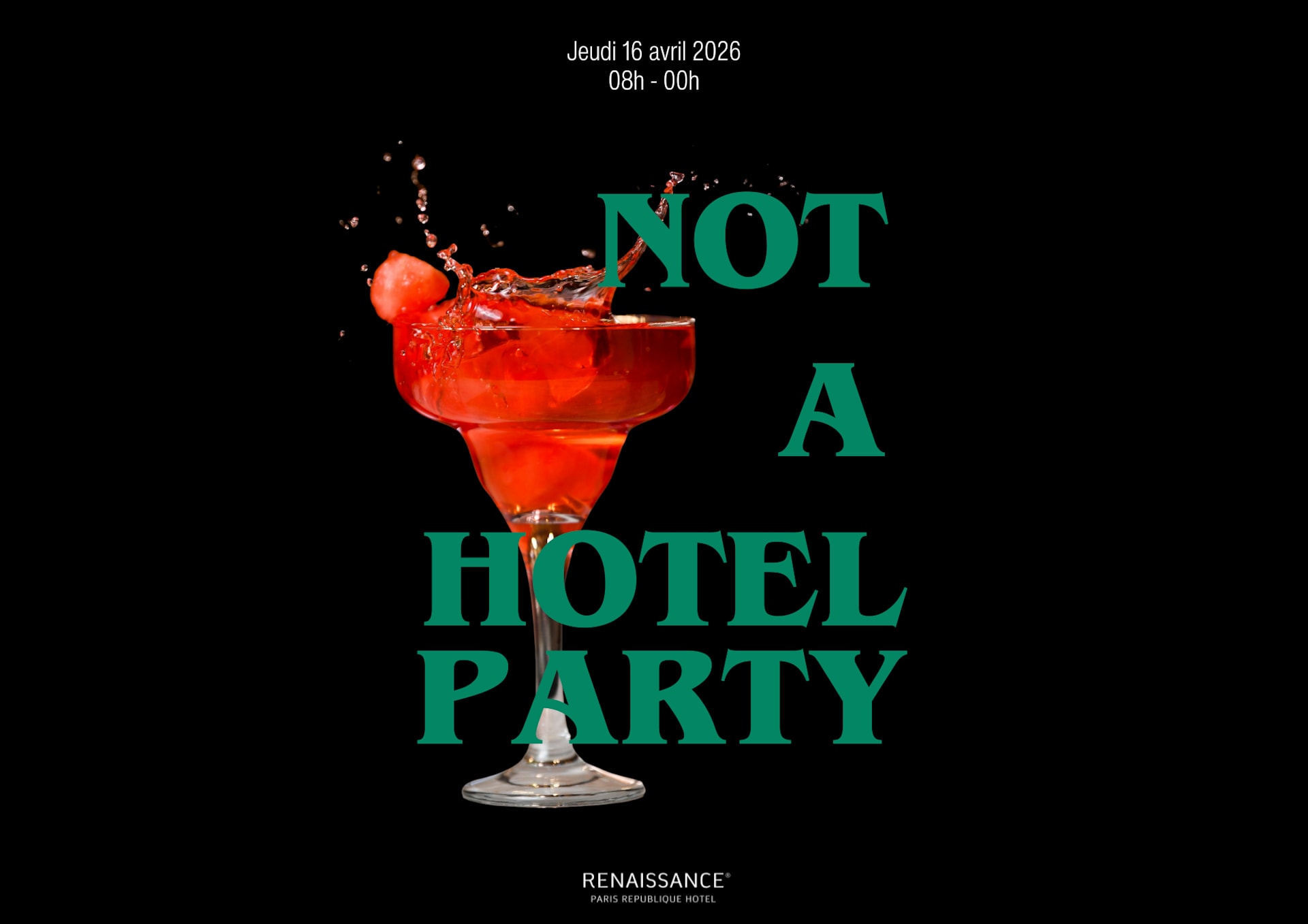 Not A Hotel Party Cover