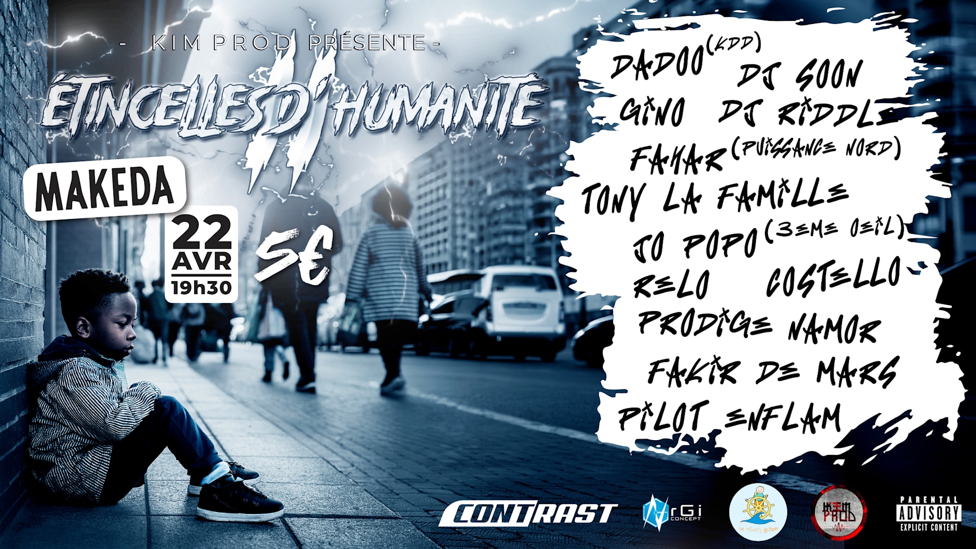 Étincelles D’Humanité By Kim Prod Cover