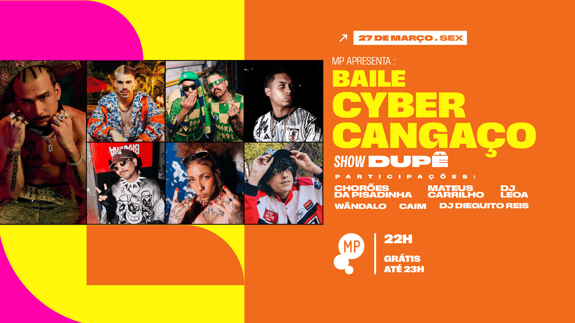 27/3 - Baile Cybercangaço - A Nova Geração Do Forró No Mp Cover