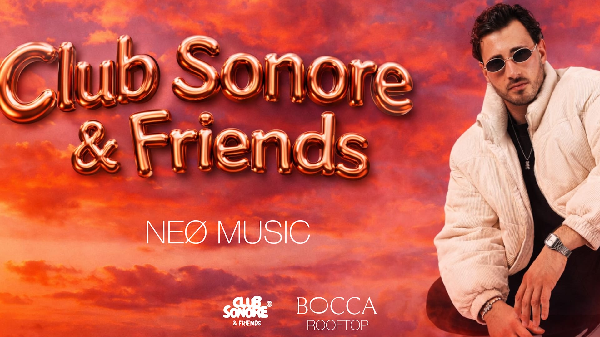 Dj Sunset Set X Club Sonore & Friends X Bocca Nissa Rooftop Cover