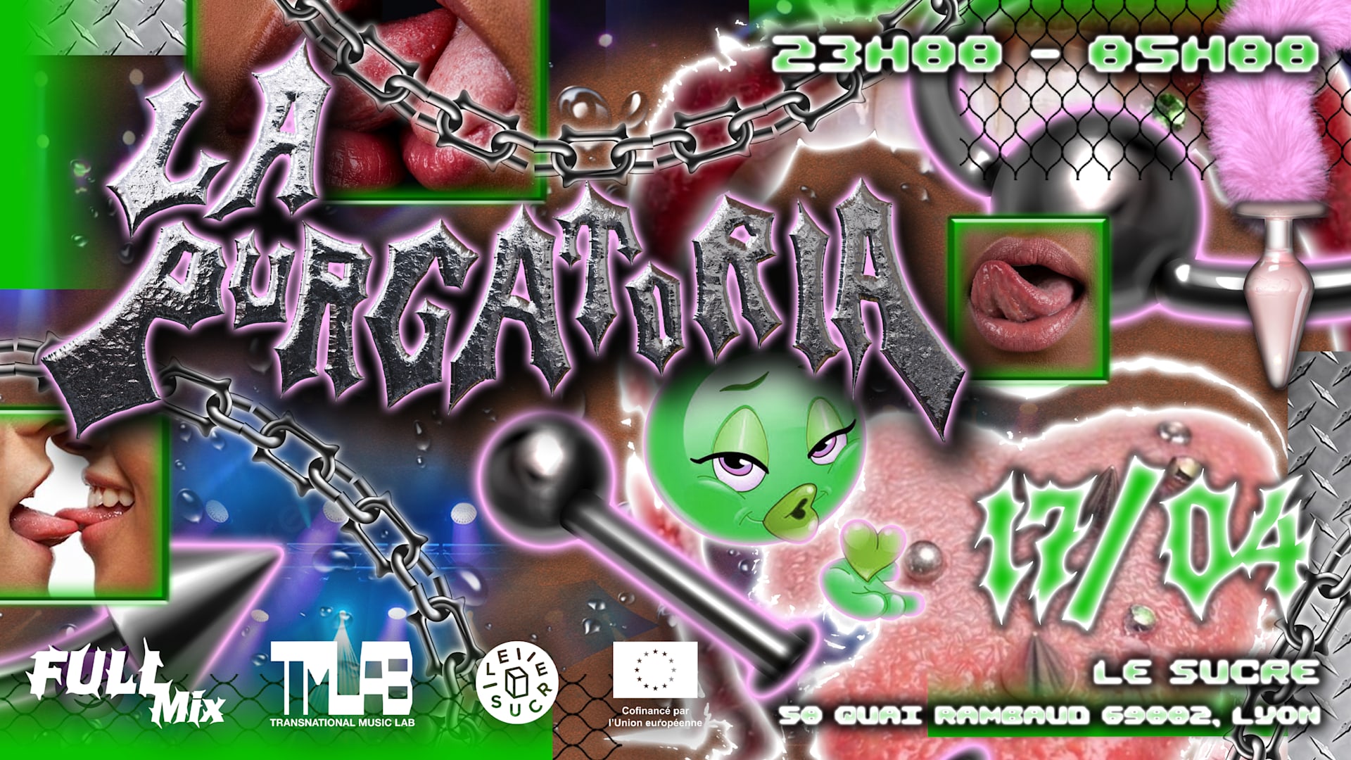 Club Corps X La Purgatoria : Amy B, Dj Fantastik... Cover