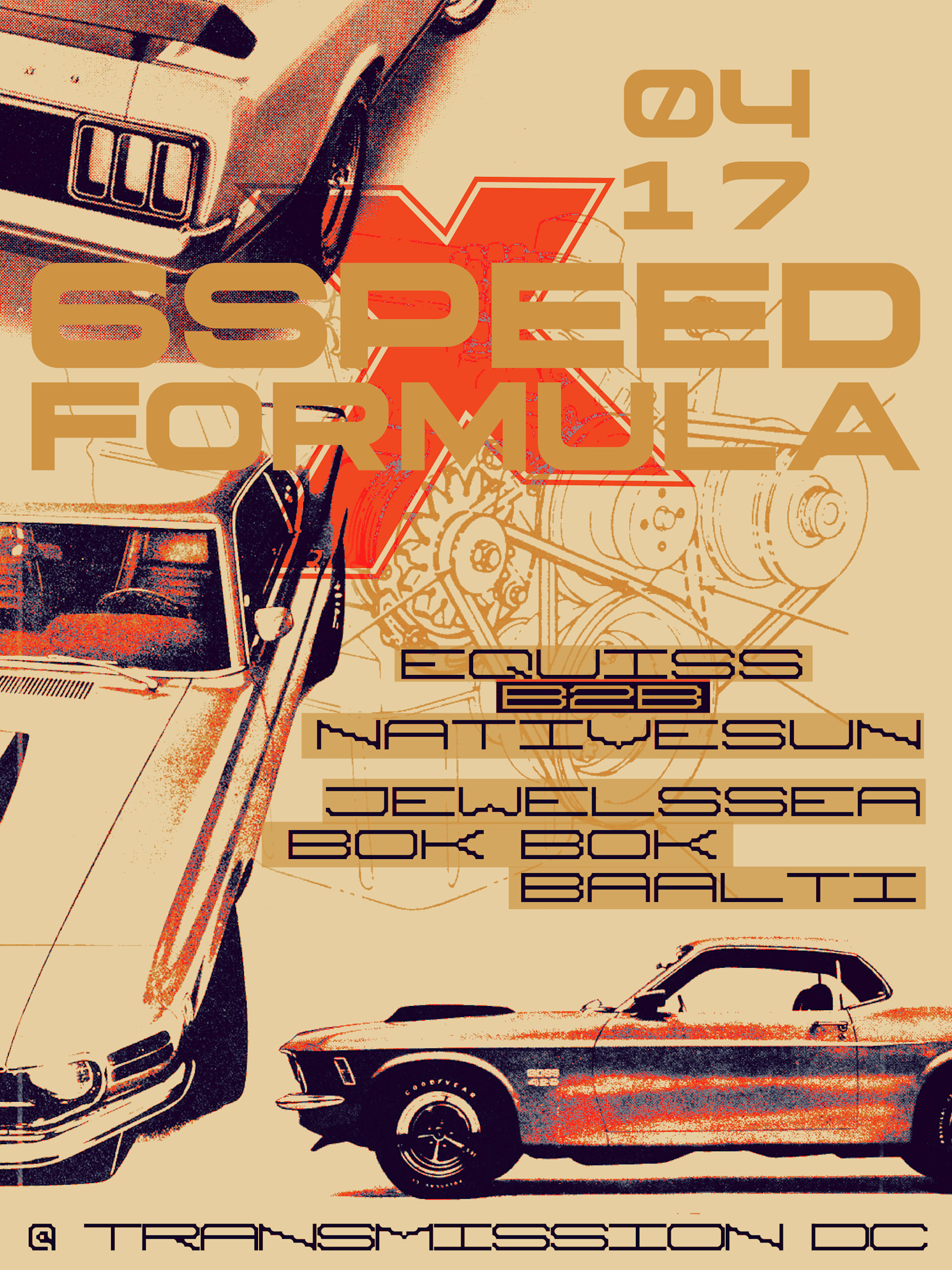 Formula X 6speed: Baalti, Bok Bok, Jewelssea & More Cover