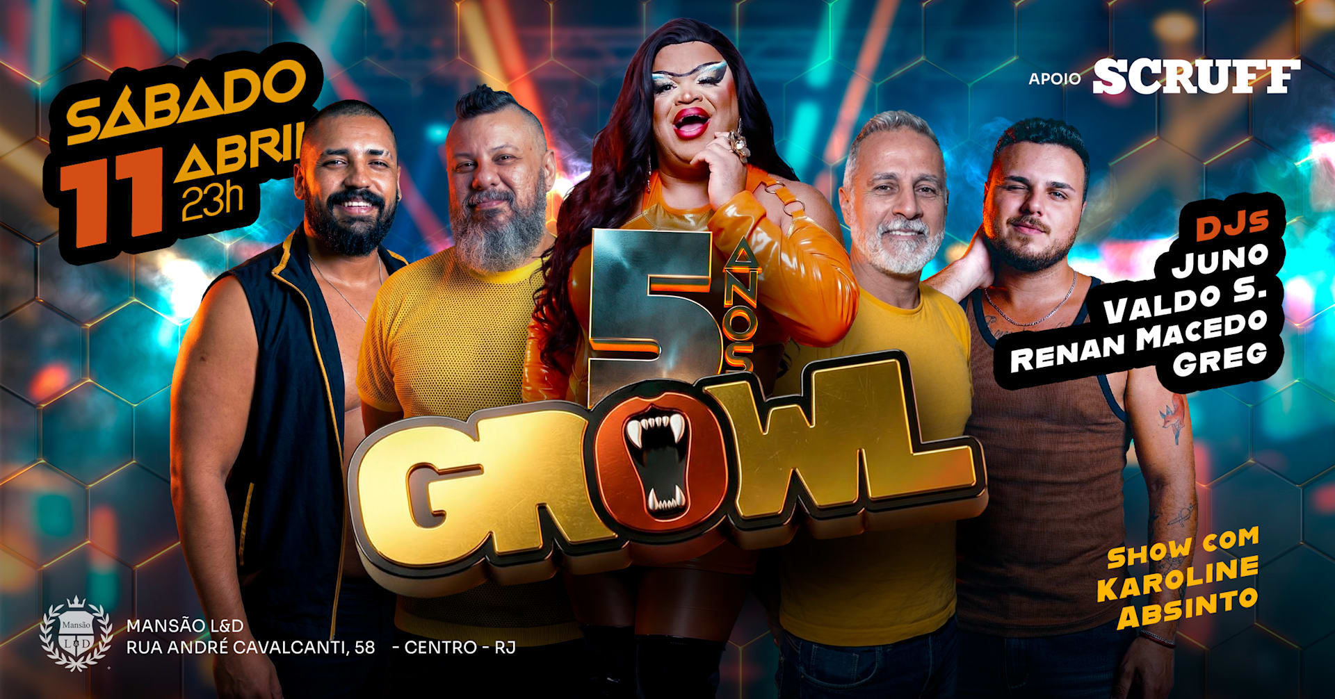 Growl 5 Anos! Cover