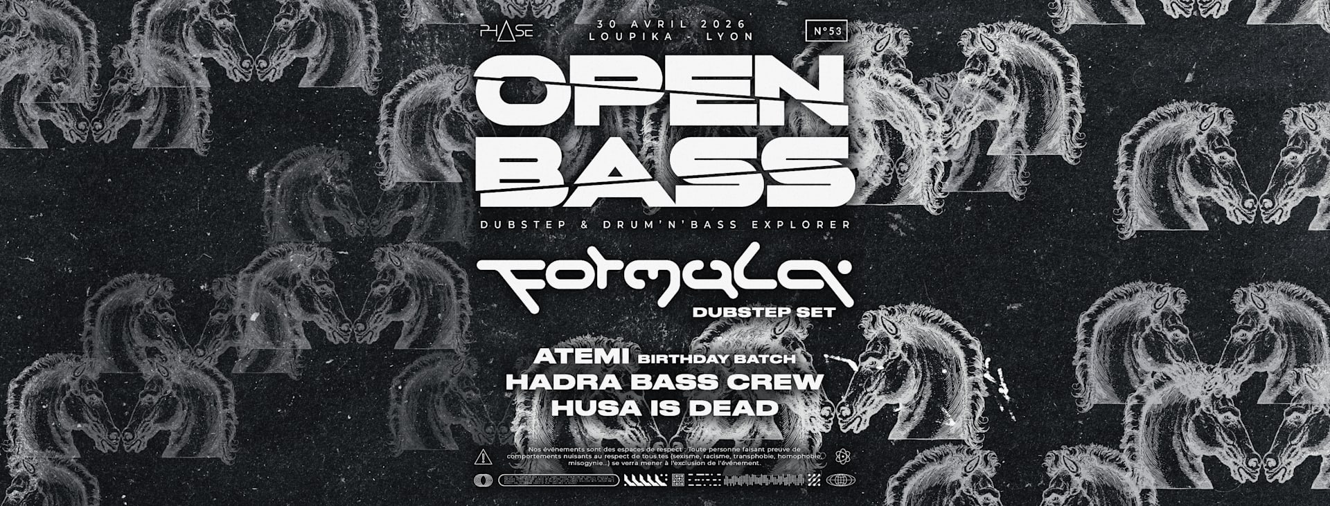 Open Bass #53 W/ Formula Cover