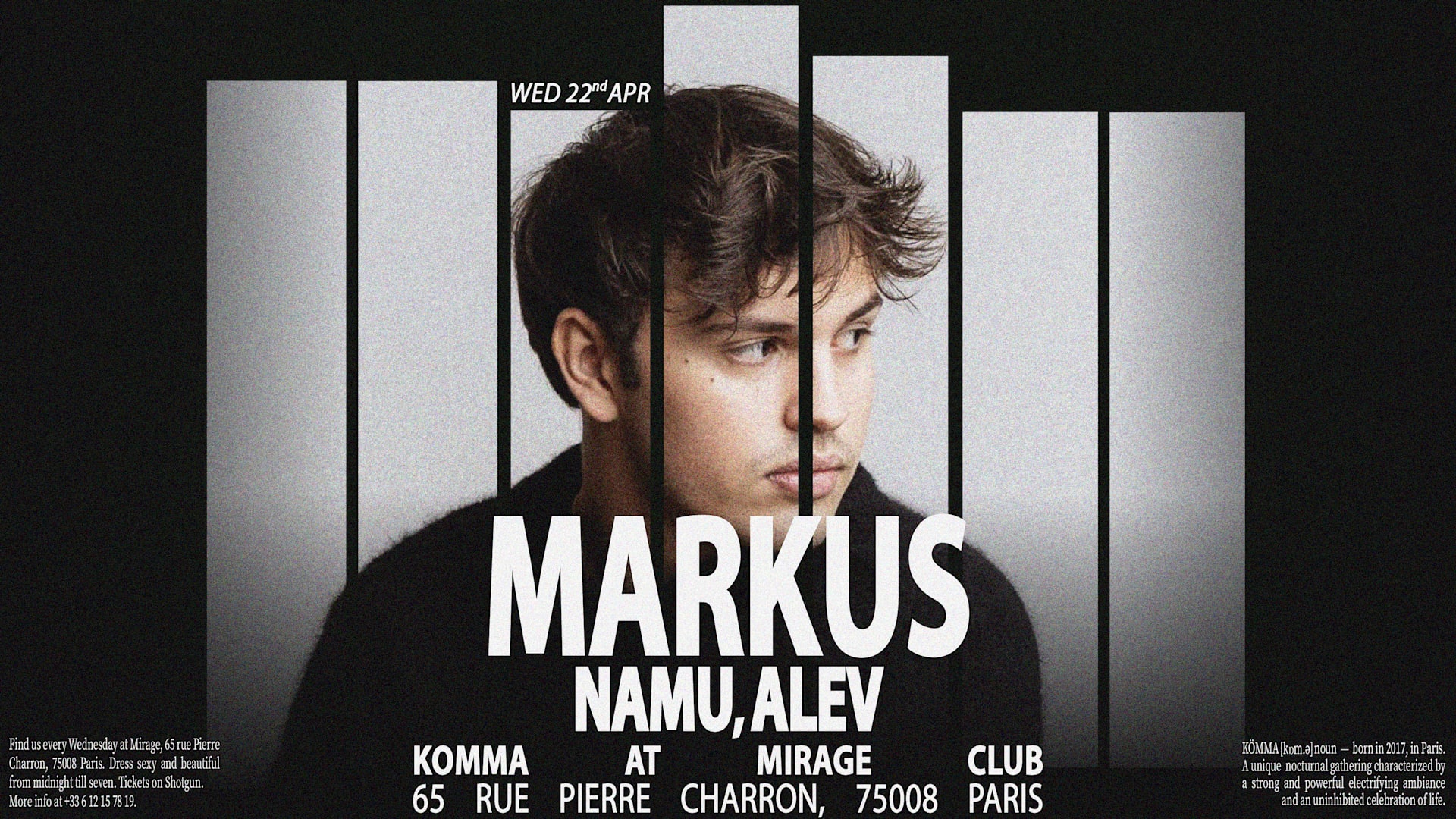 Kömma - Mirage: Namu, Markus, Avel Cover