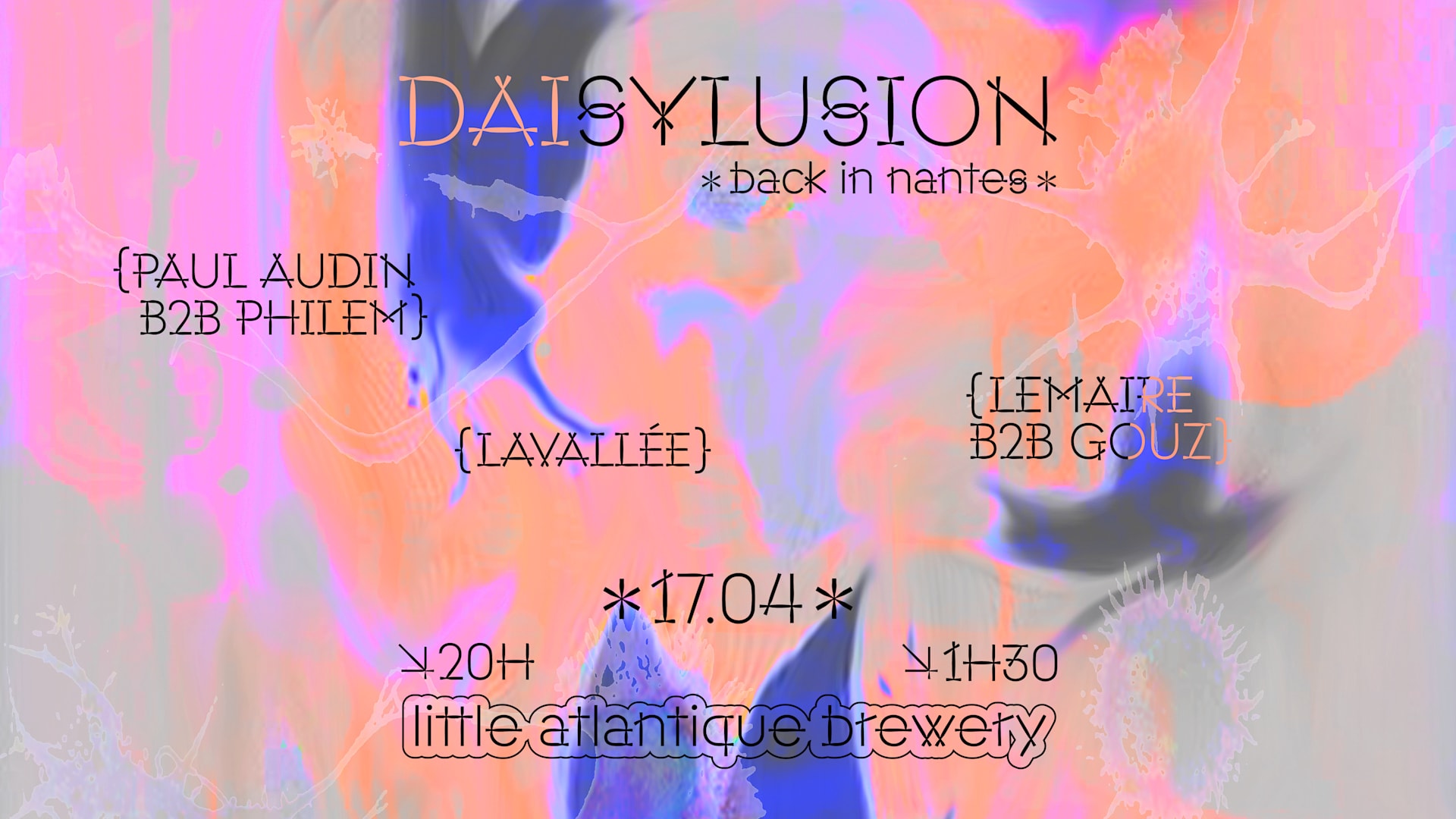 Daisylusion Invite Paul Audin & Philem (100% Vinyles) Cover