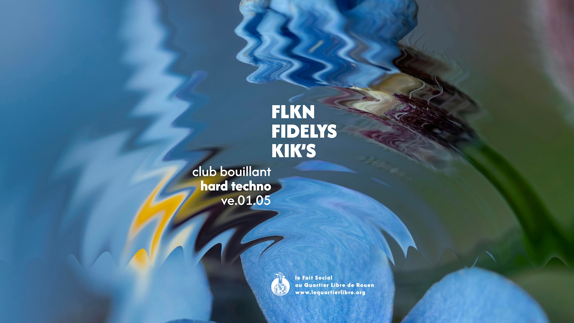 Club Bouillant Hard Techno Edition - Flkn · Fidelys · Kik's Cover