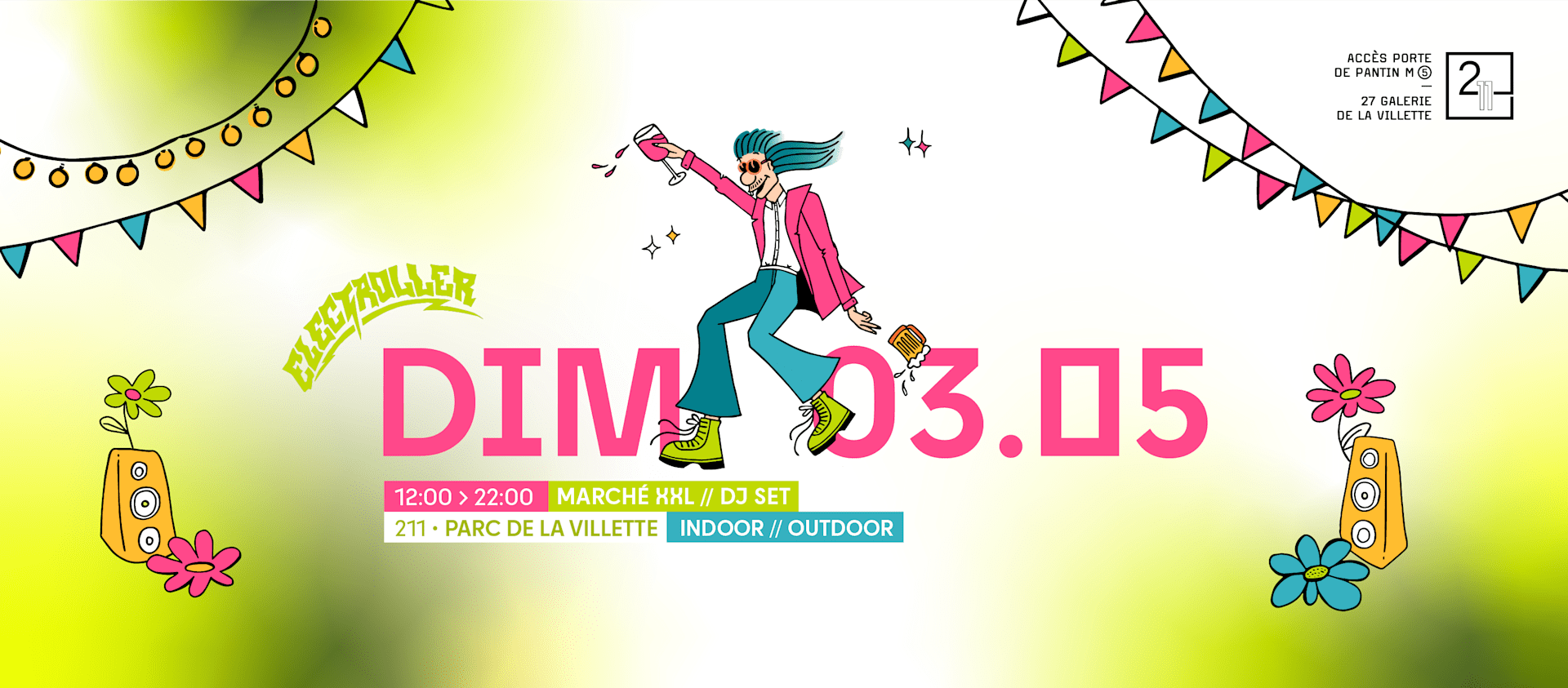 Electroller X 211: Marché Xxl & Dj Set Cover