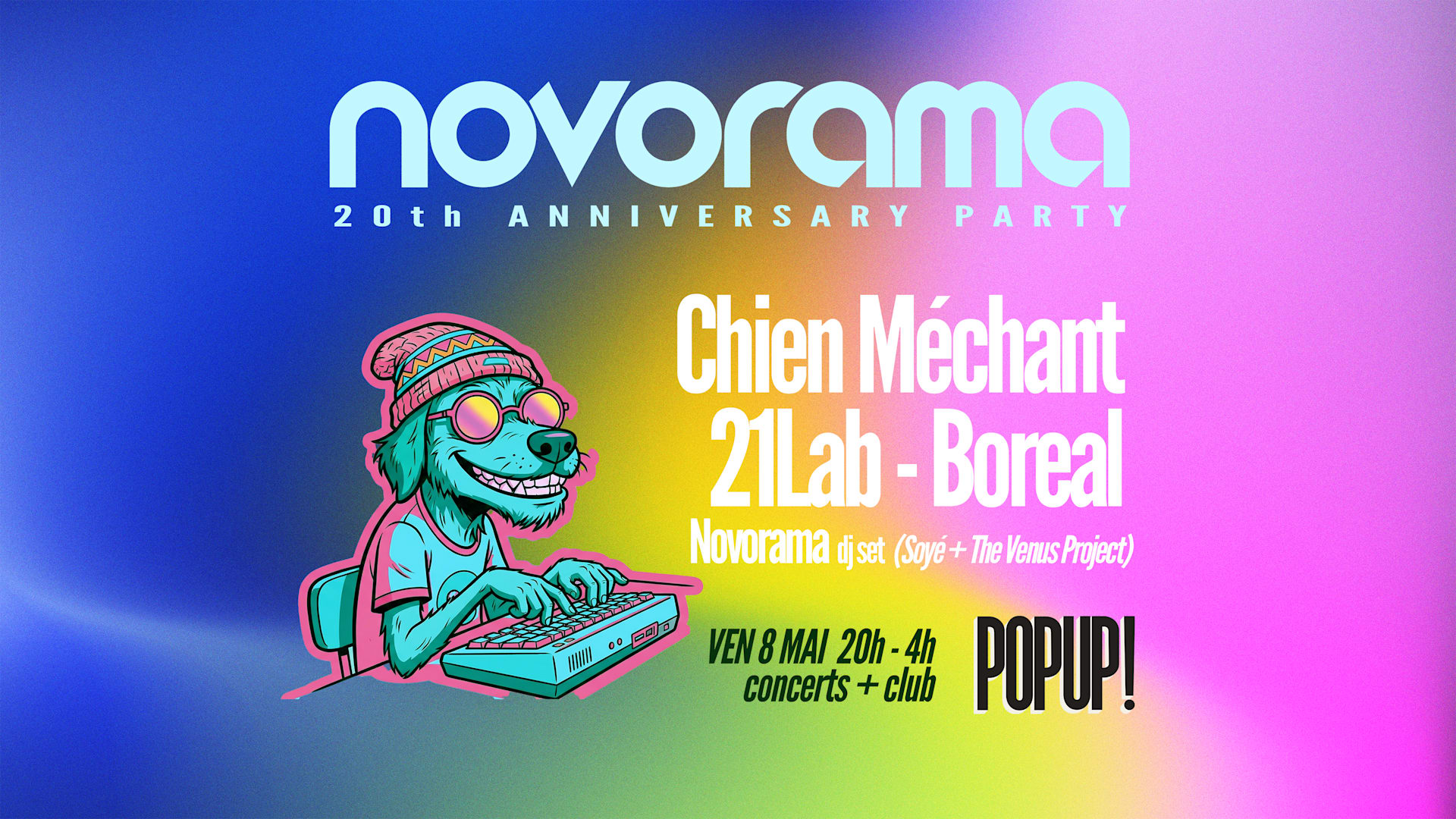 Novorama 20th Anniversary Cover