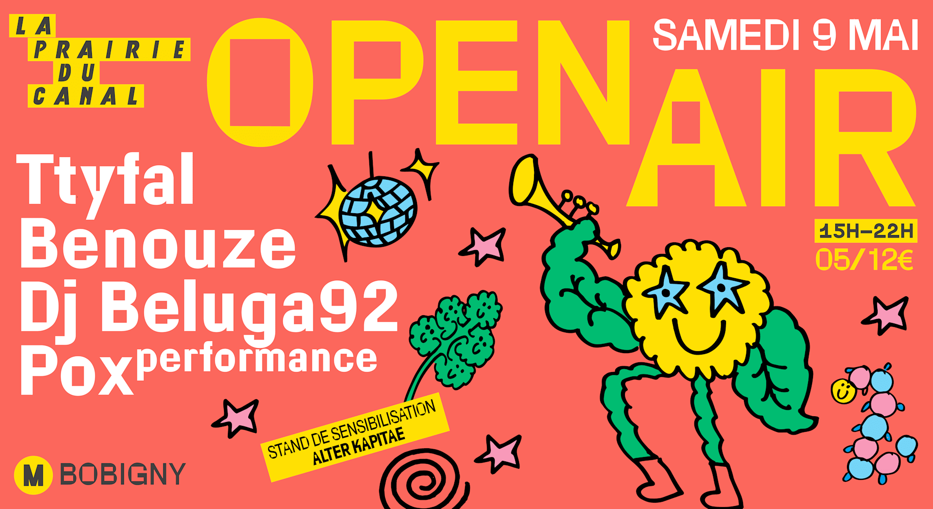 Open Air - Ttyfal, Dj Beluga92, Benouze, Pox Cover