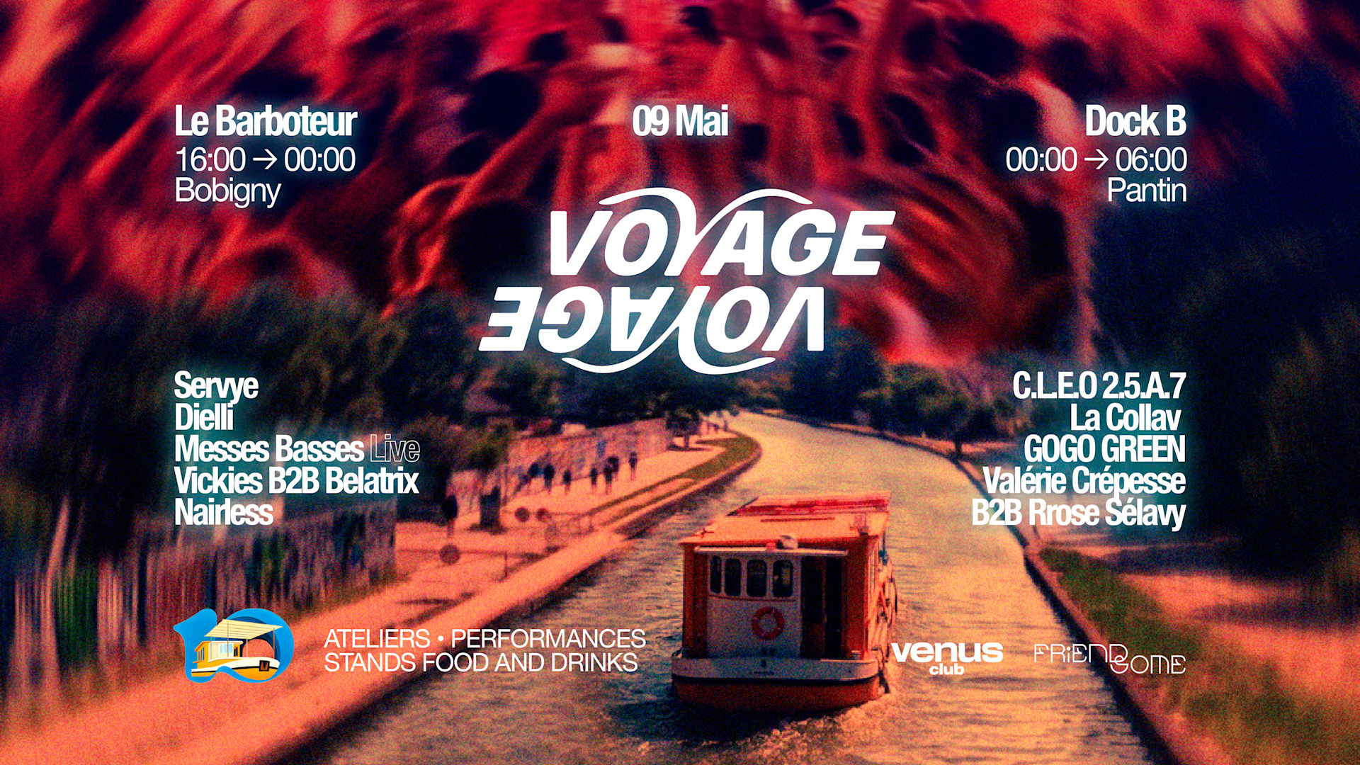 Voyage Voyage Festival - Open Air + Club Cover