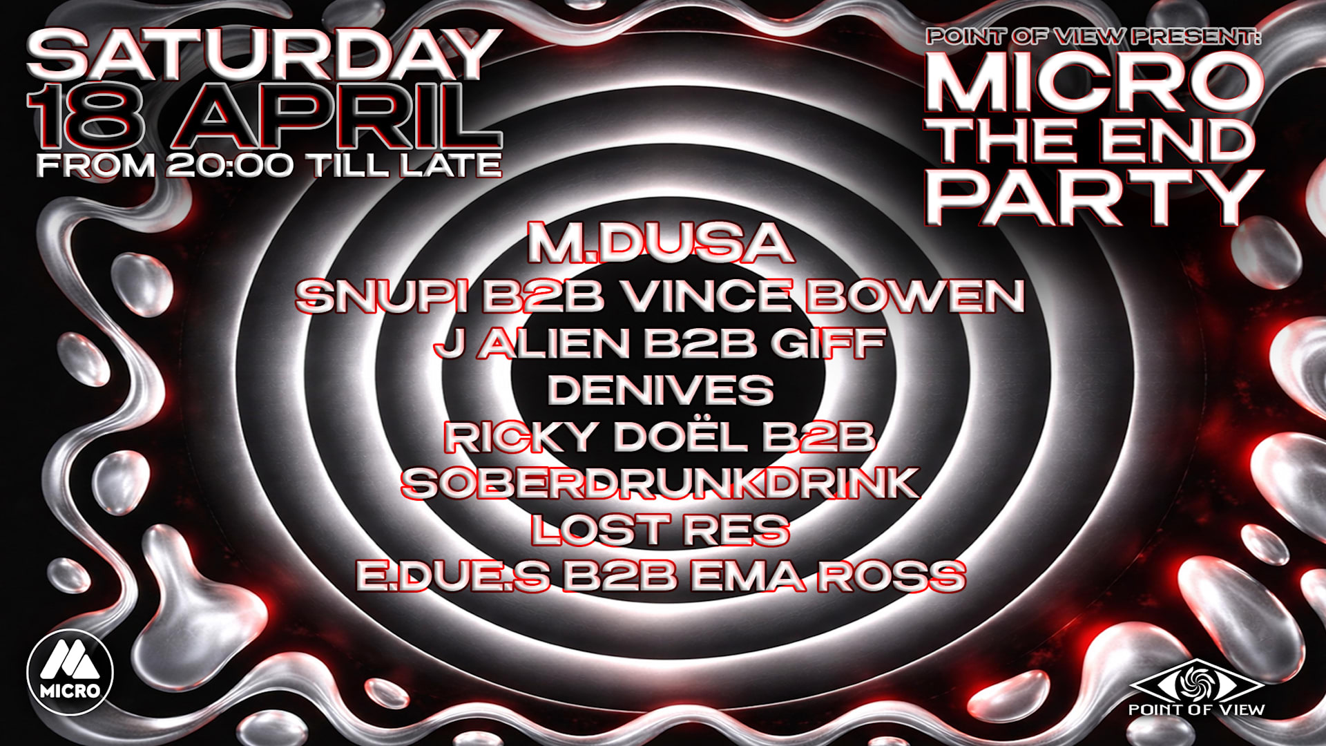 Micro The End Party Cover