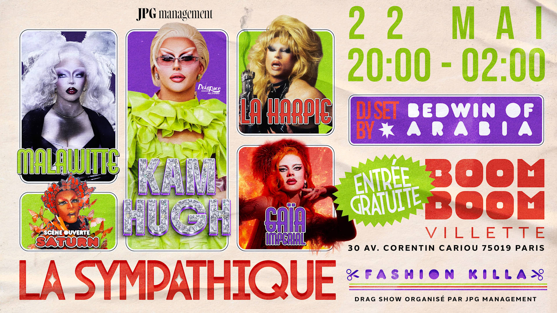 La Sympathique  #13  - Fashion Killa Cover