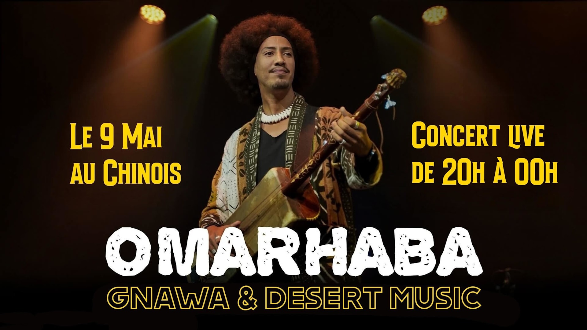 Gnawa & Desert Music Avec Omarhaba Au Chinois Cover