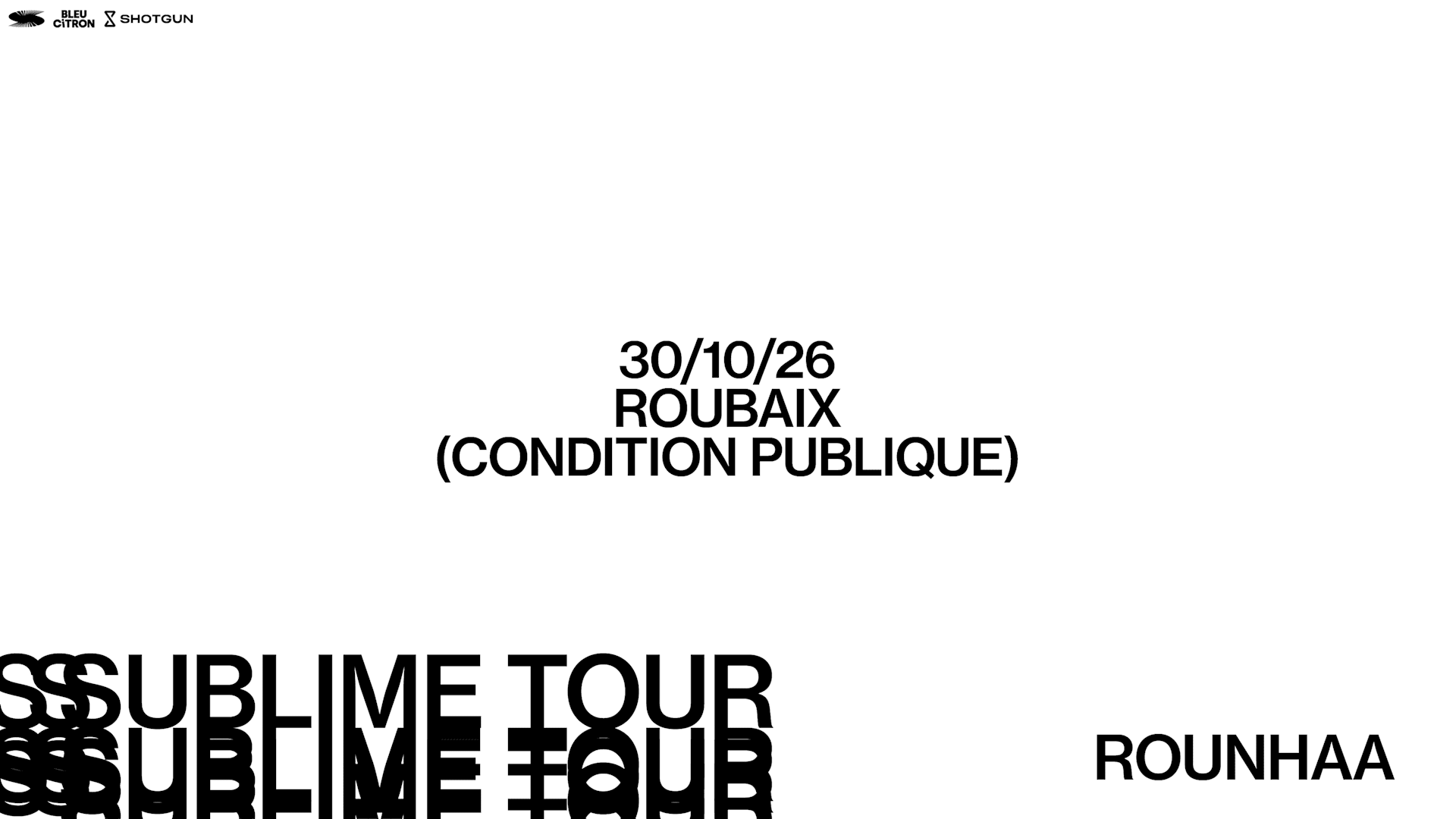 Rounhaa - Roubaix - La Condition Publique Cover