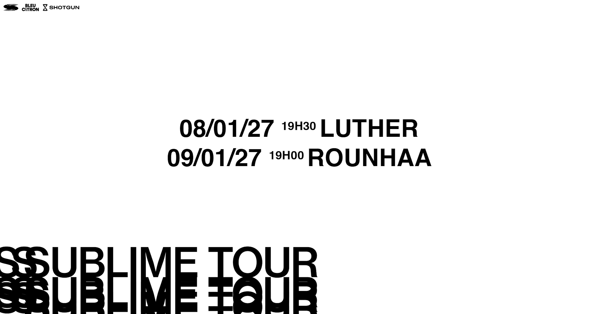 Pack Duo : Luther + Rounhaa - Strasbourg - La Laiterie Cover