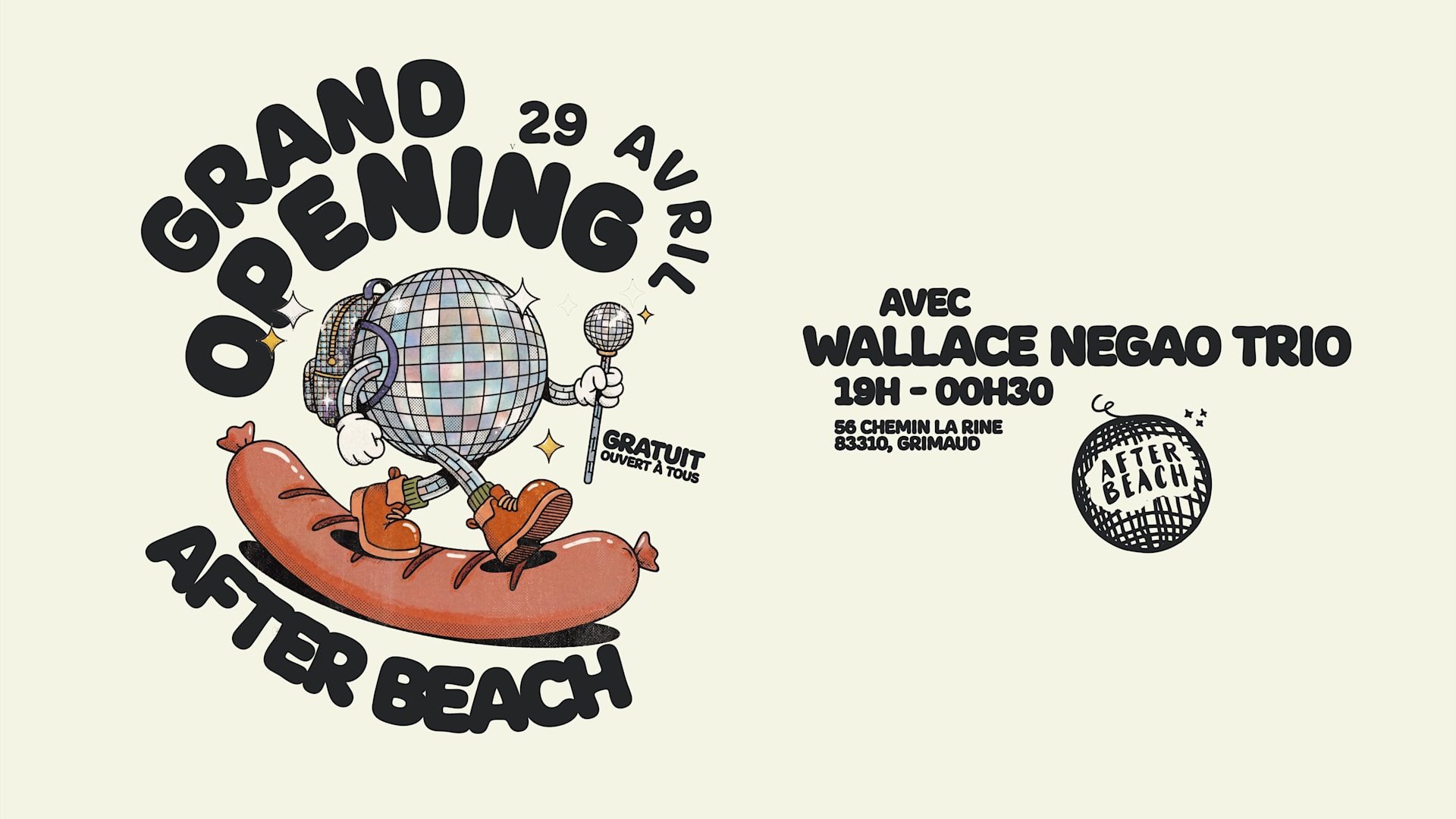 Grand Opening After Beach // Wallace Negao Trio Live Samba Cover