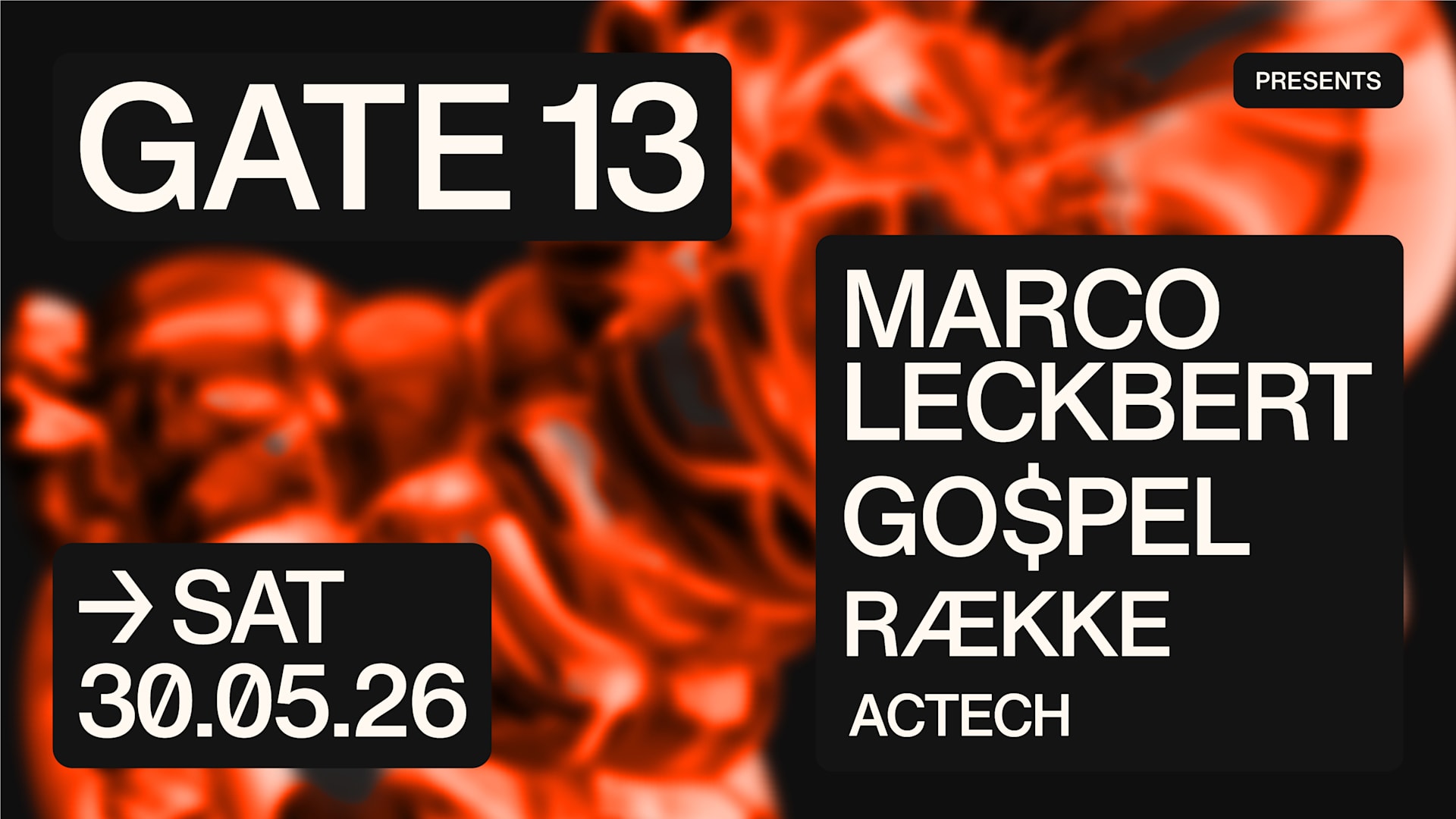 Marco Leckbert - Gospel - Række - Actech Cover