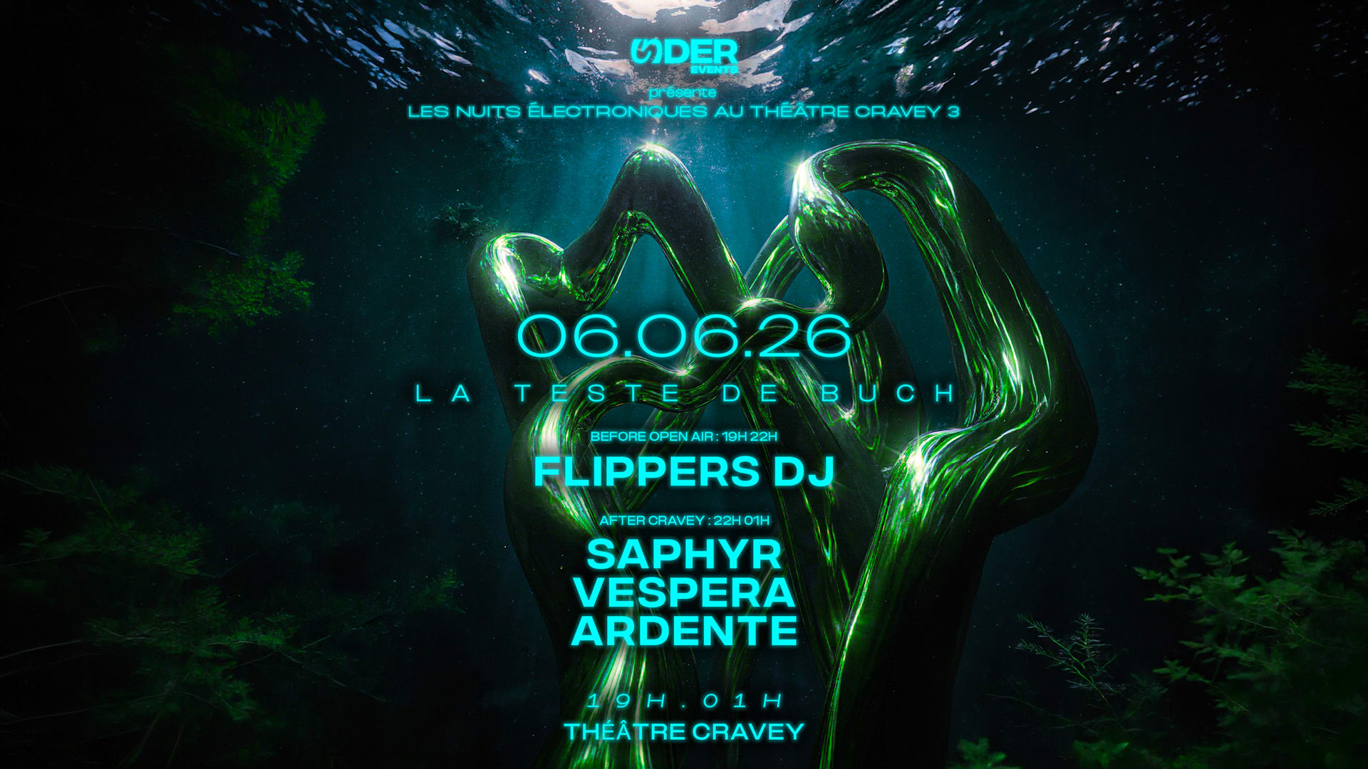 Under Events W/ Ardente, Vespera & Saphyr ... Cover