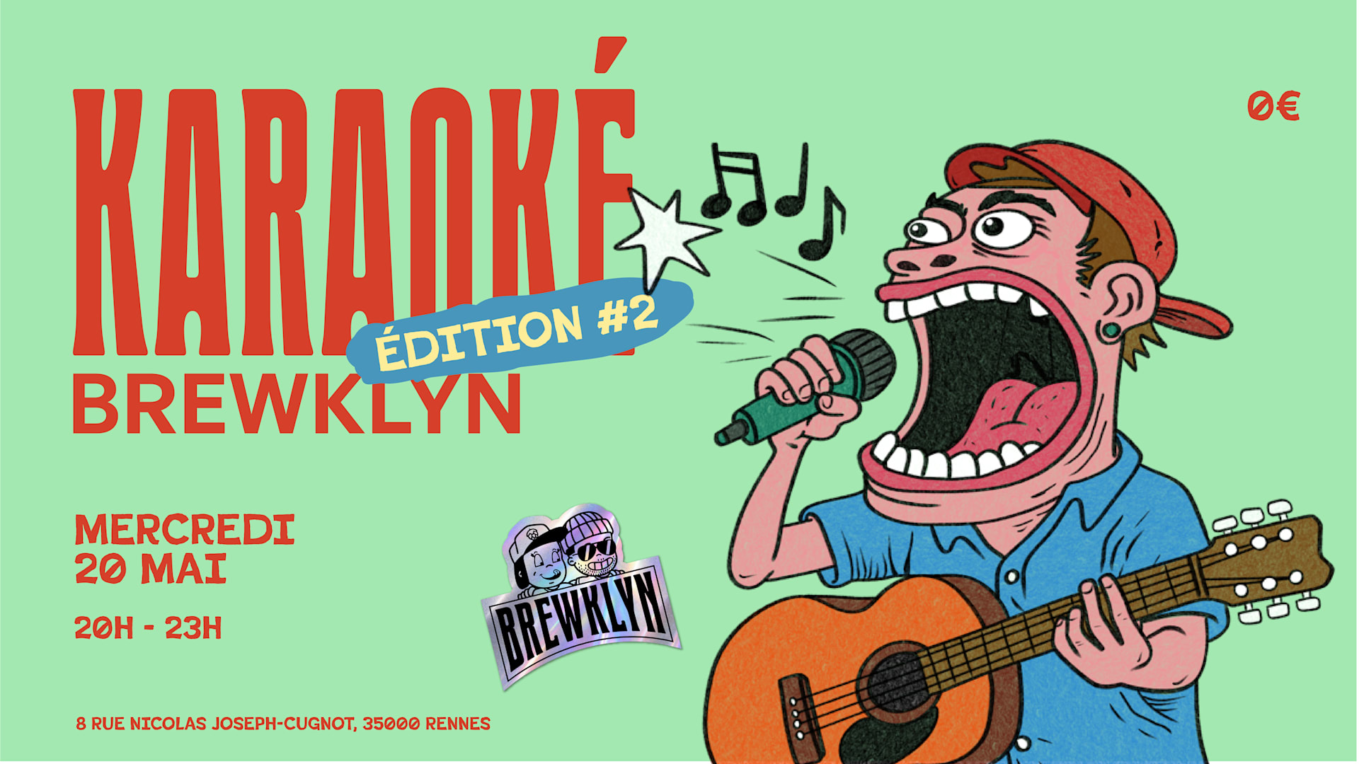 Karaoké Brewklyn 2 Cover