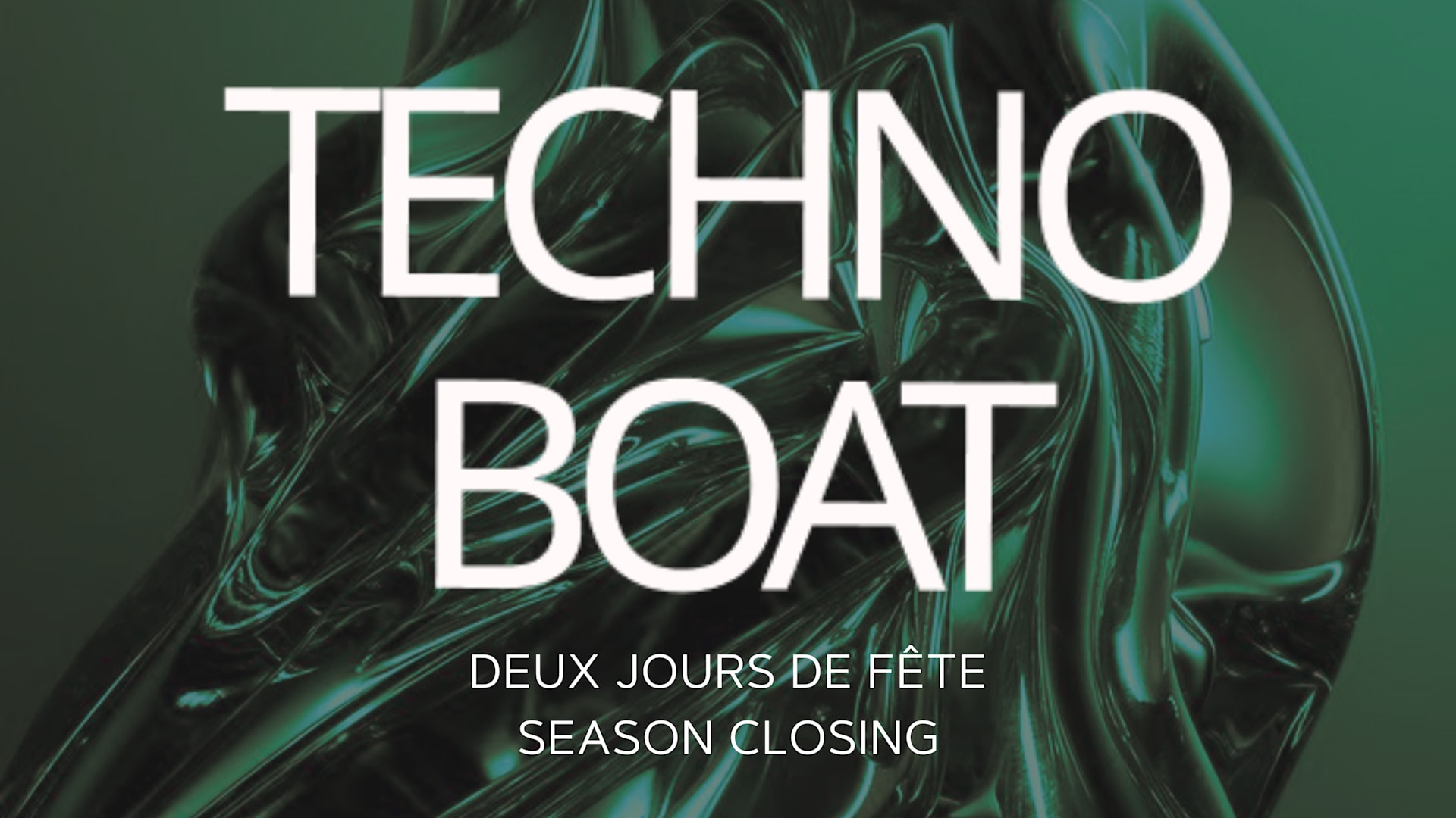 Techno Boat #14 & #15 - Closing Fin De Saison Cover