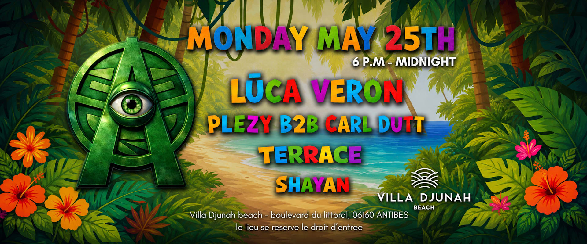 Aztek On The Beach "Edition 2" - Villa Djunah Beach - 25.05 Cover