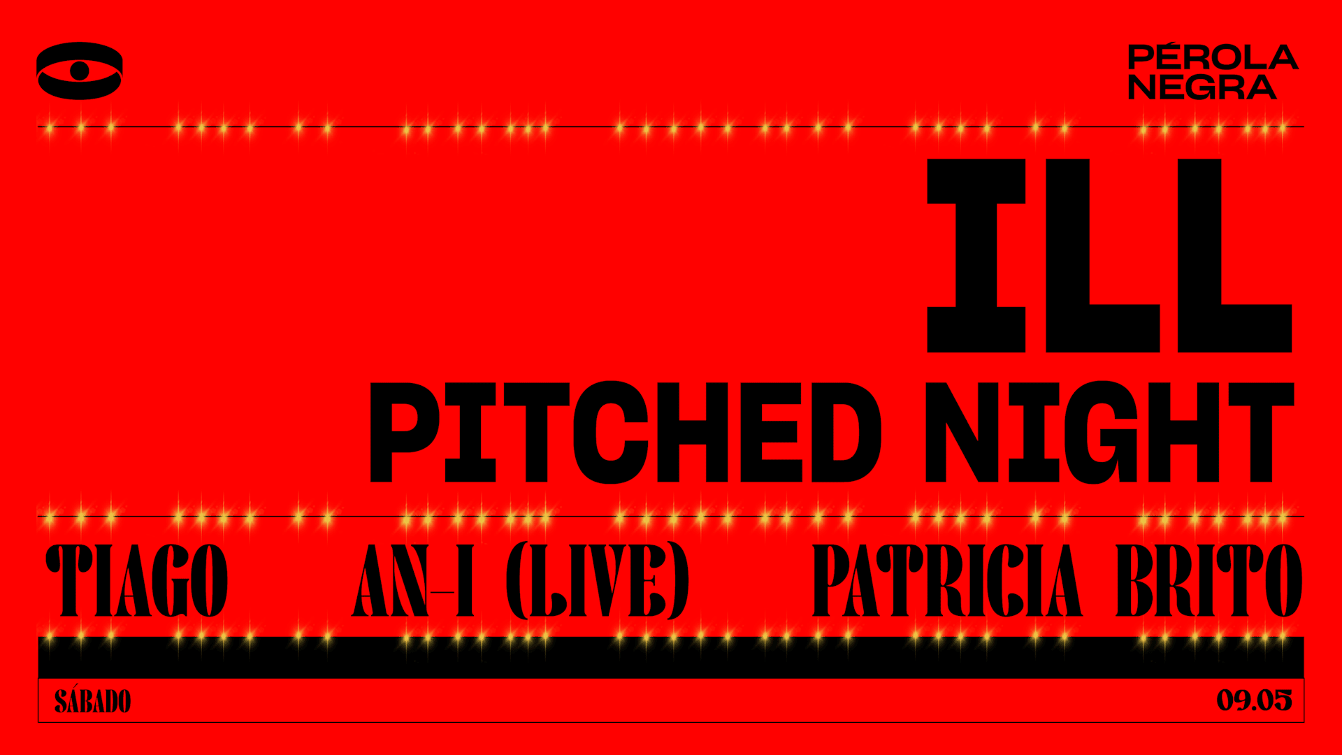 Ill Pitched Night - Pérola Negra Club Cover