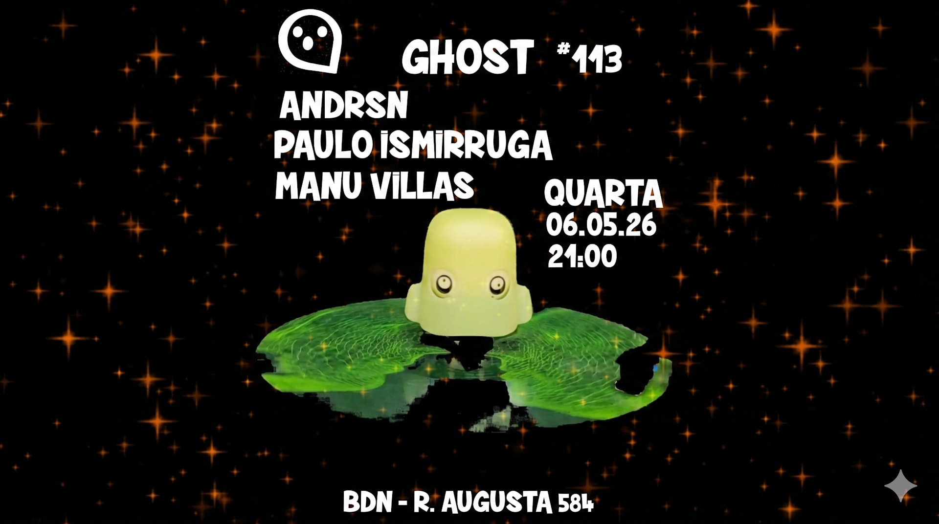 Ghost #113 — Andrsn, Paulo Ismirruga & Manu Villas Cover