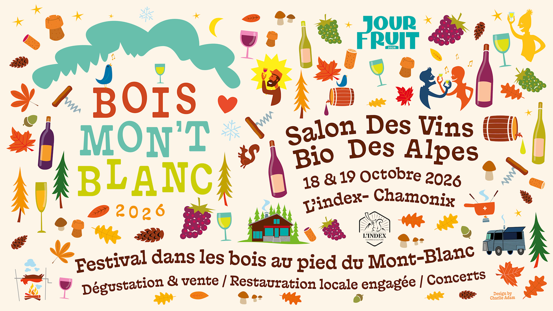 Bois Mon't Blanc #2 By Jour Fruit // Salon Des Vins Bio Cover