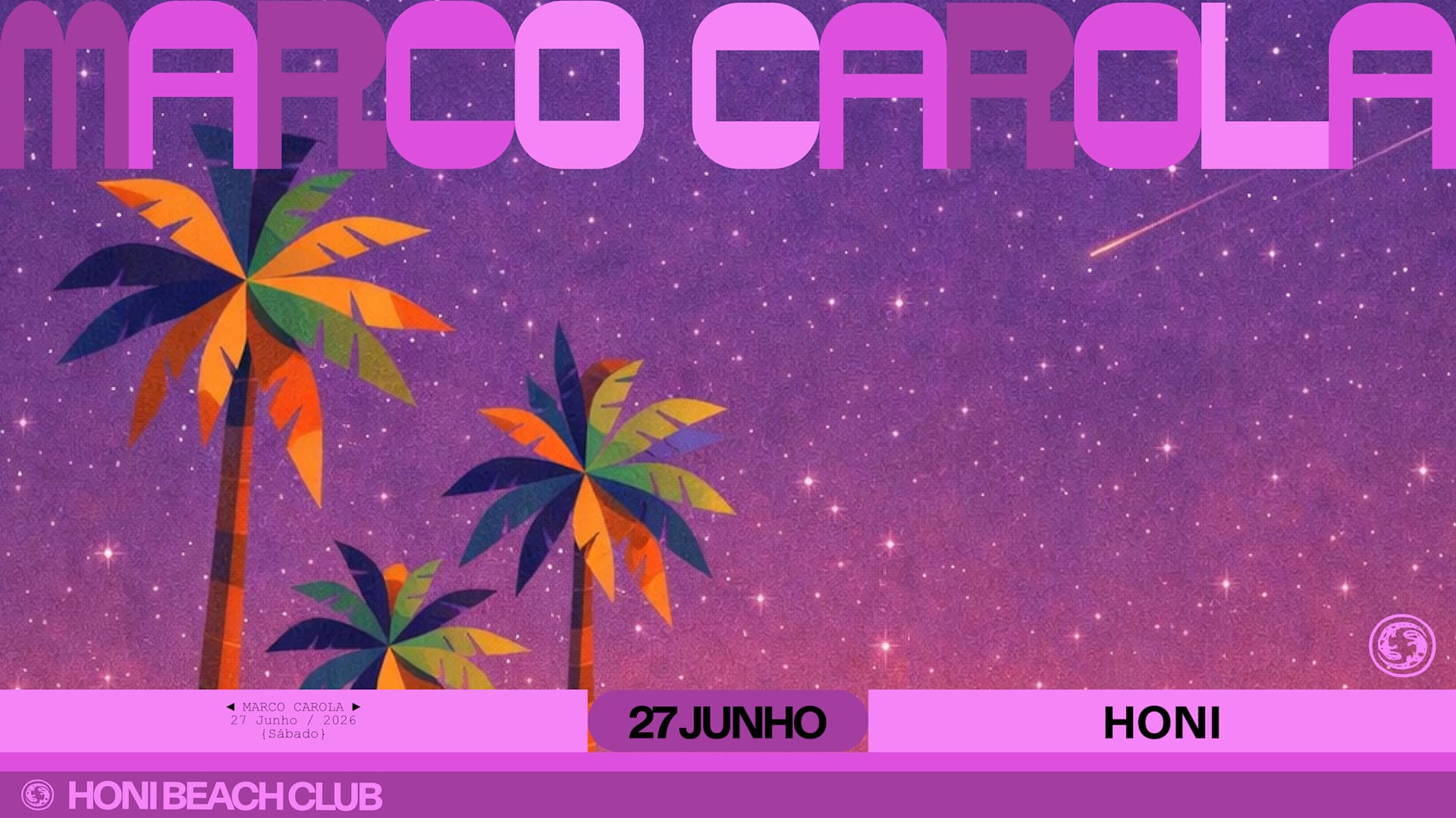 Marco Carola - Honi Beach Club Cover