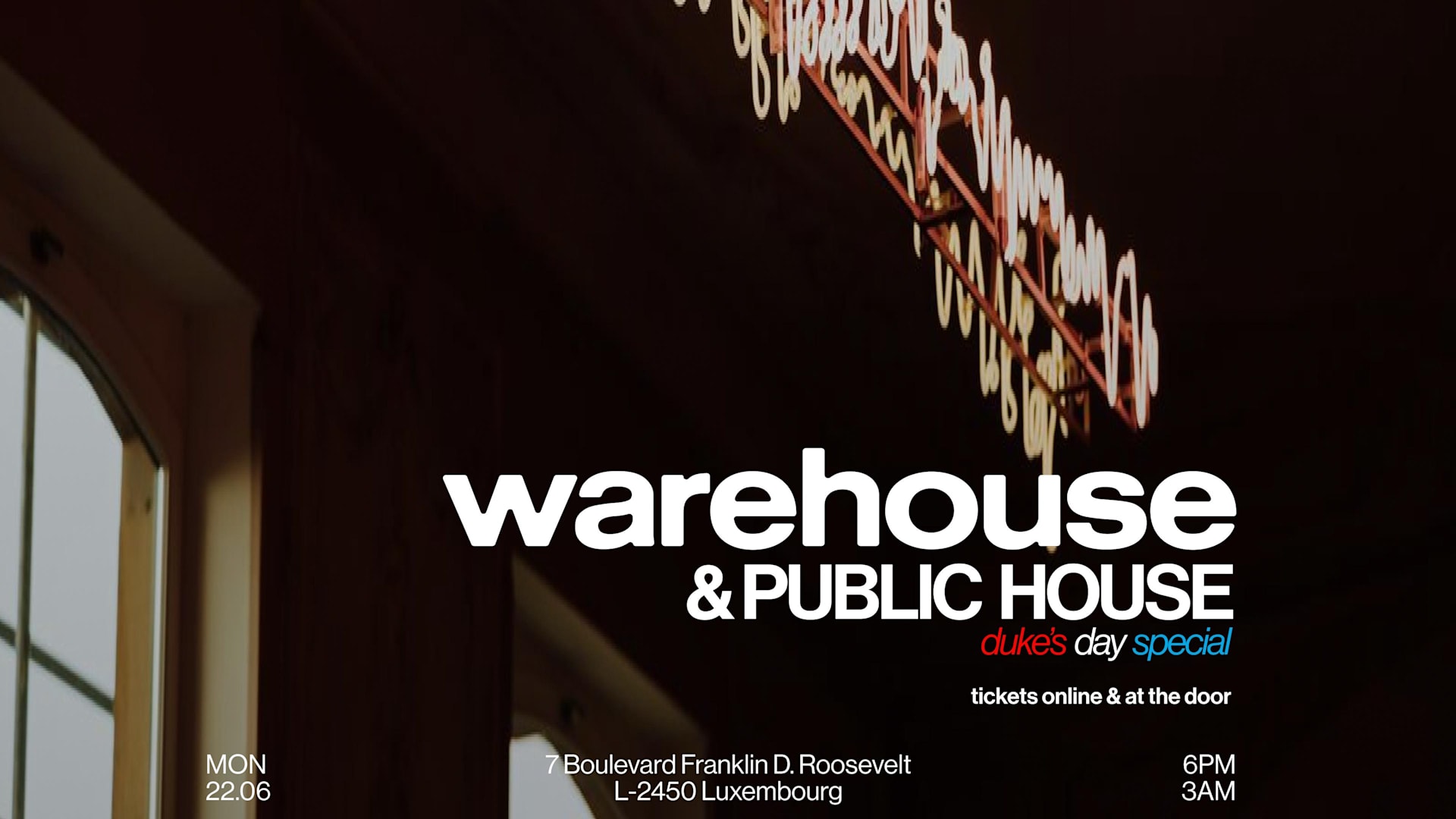 Warehouse // Public House Cover