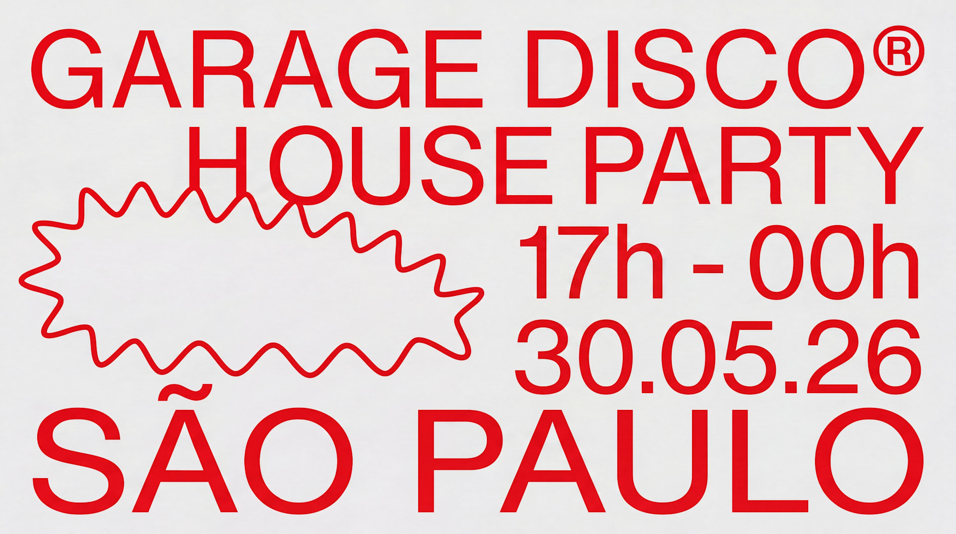 Garage Disco House Party ! Cover