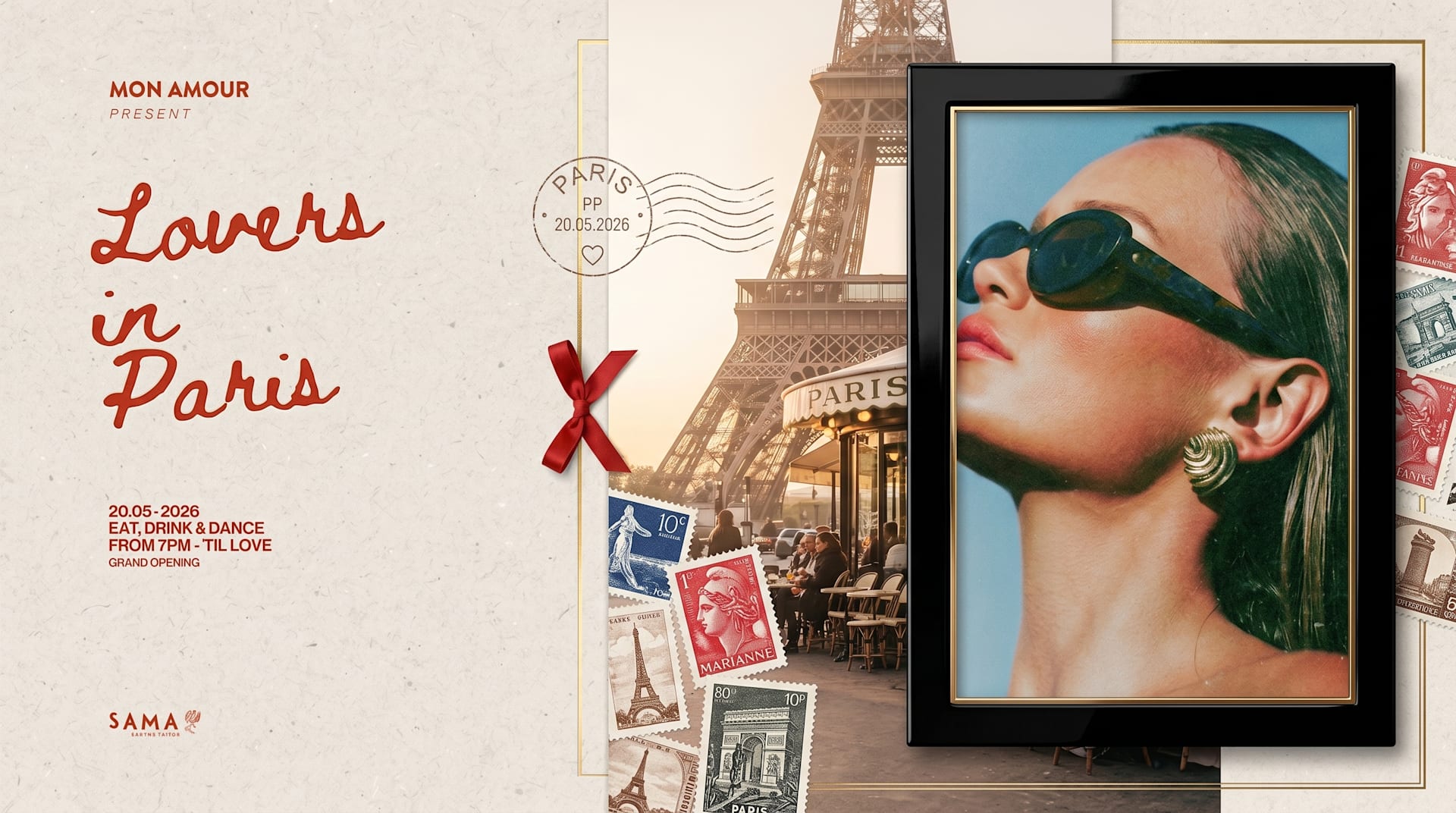 Sama X Mon Amour - Lovers In Paris - Rooftop Lovers - 20.05 Cover