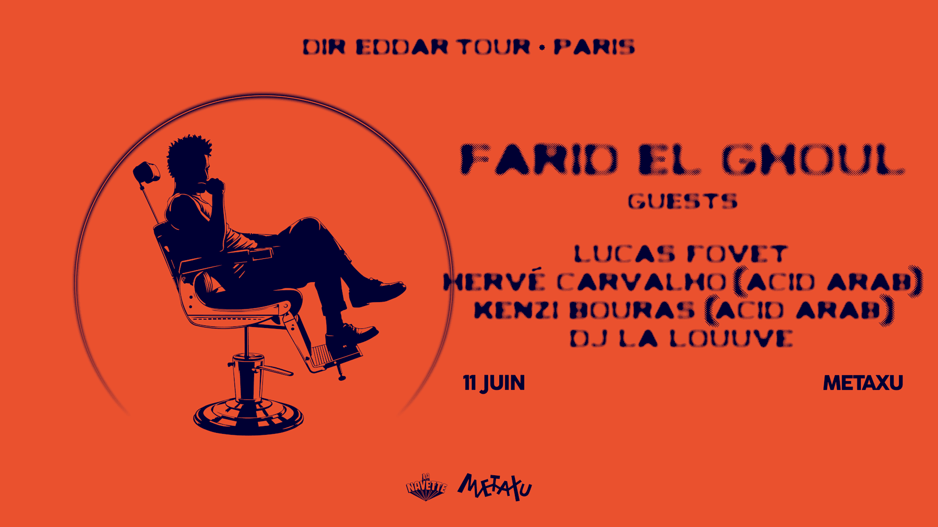 Farid El Ghoul / Dir Eddar Tour Cover