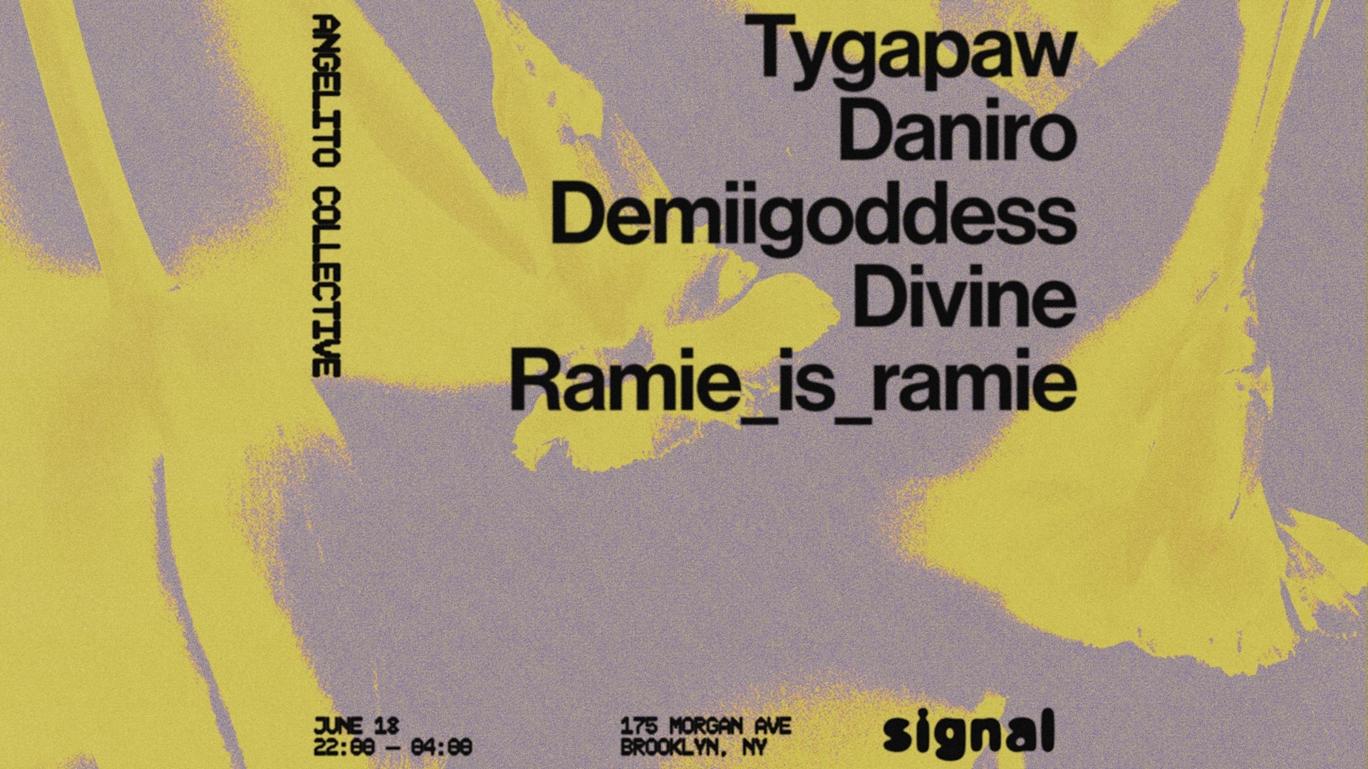 Angelito Collective: Tygapaw, Daniro, Demiigoddess, Divine Cover