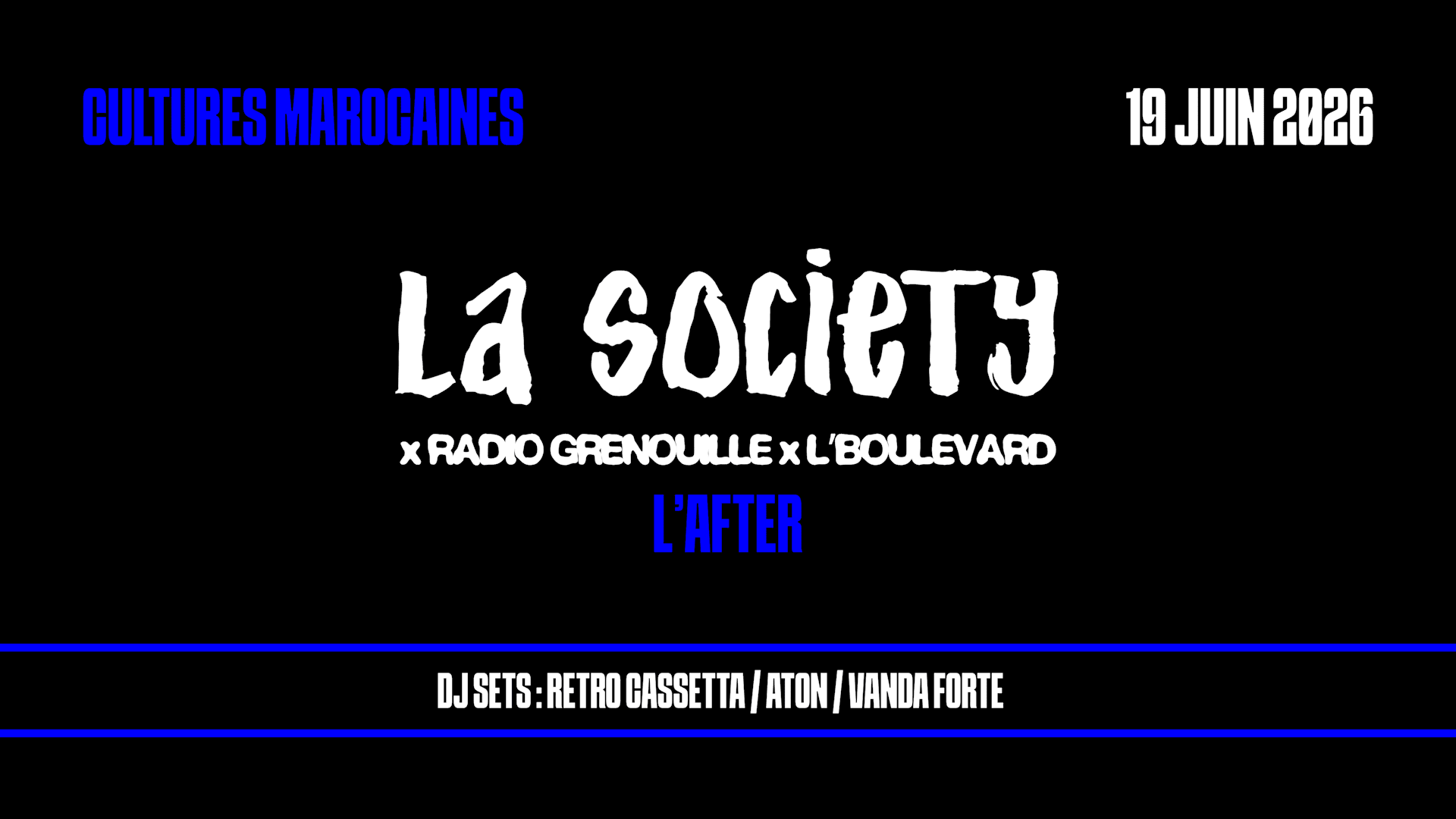 After - La Society X Radio Grenouille X L'boulevard Cover
