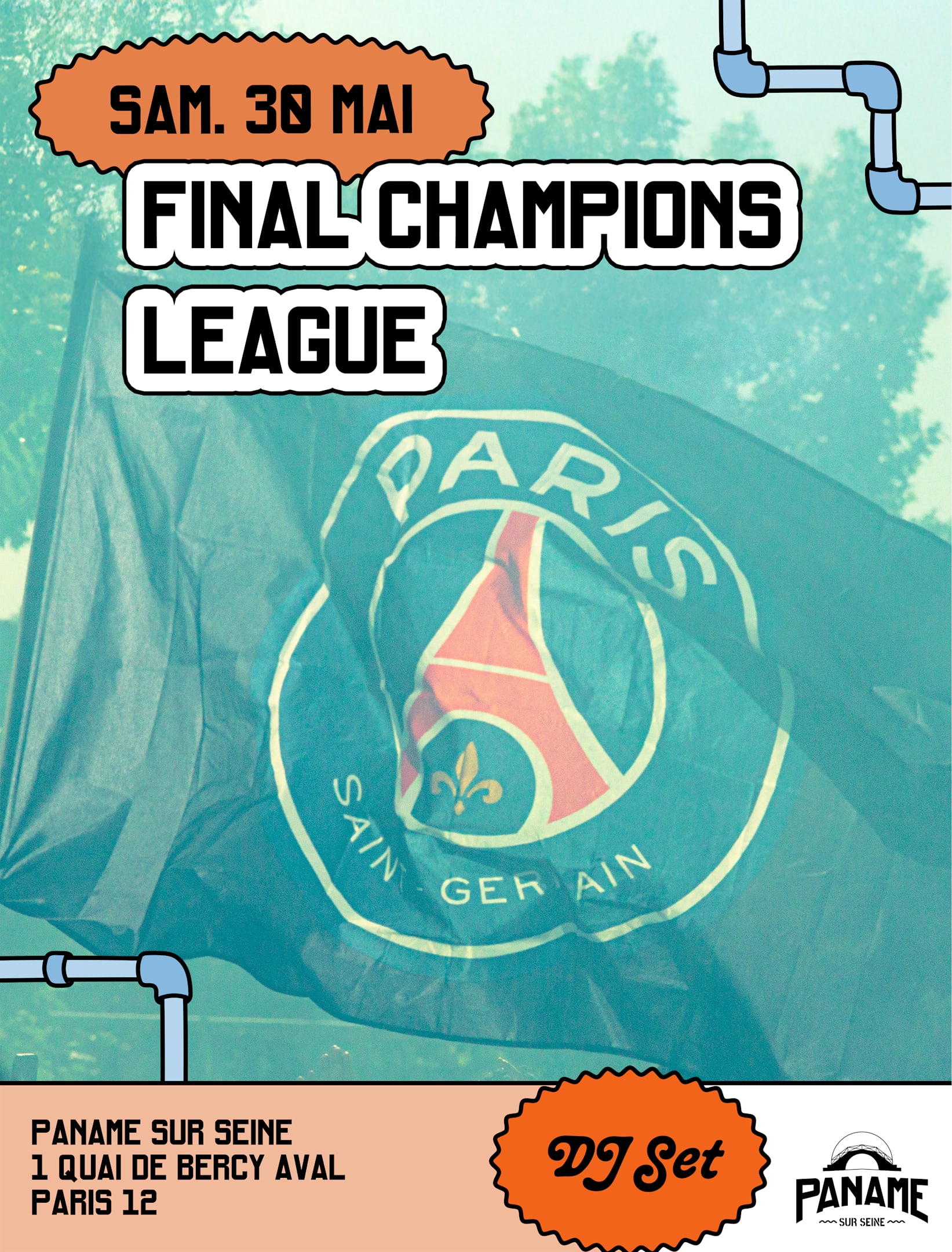 Finale Champion's League : Psg - Arsenal Et Dj Set Cover