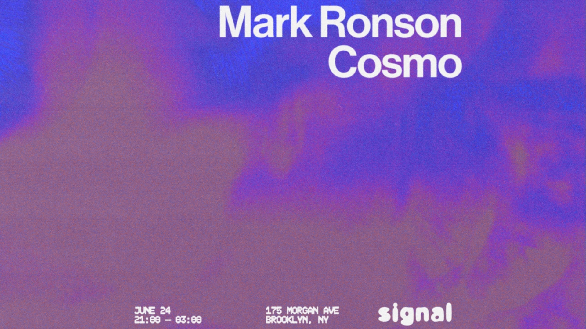 Mark Ronson + Cosmo Cover