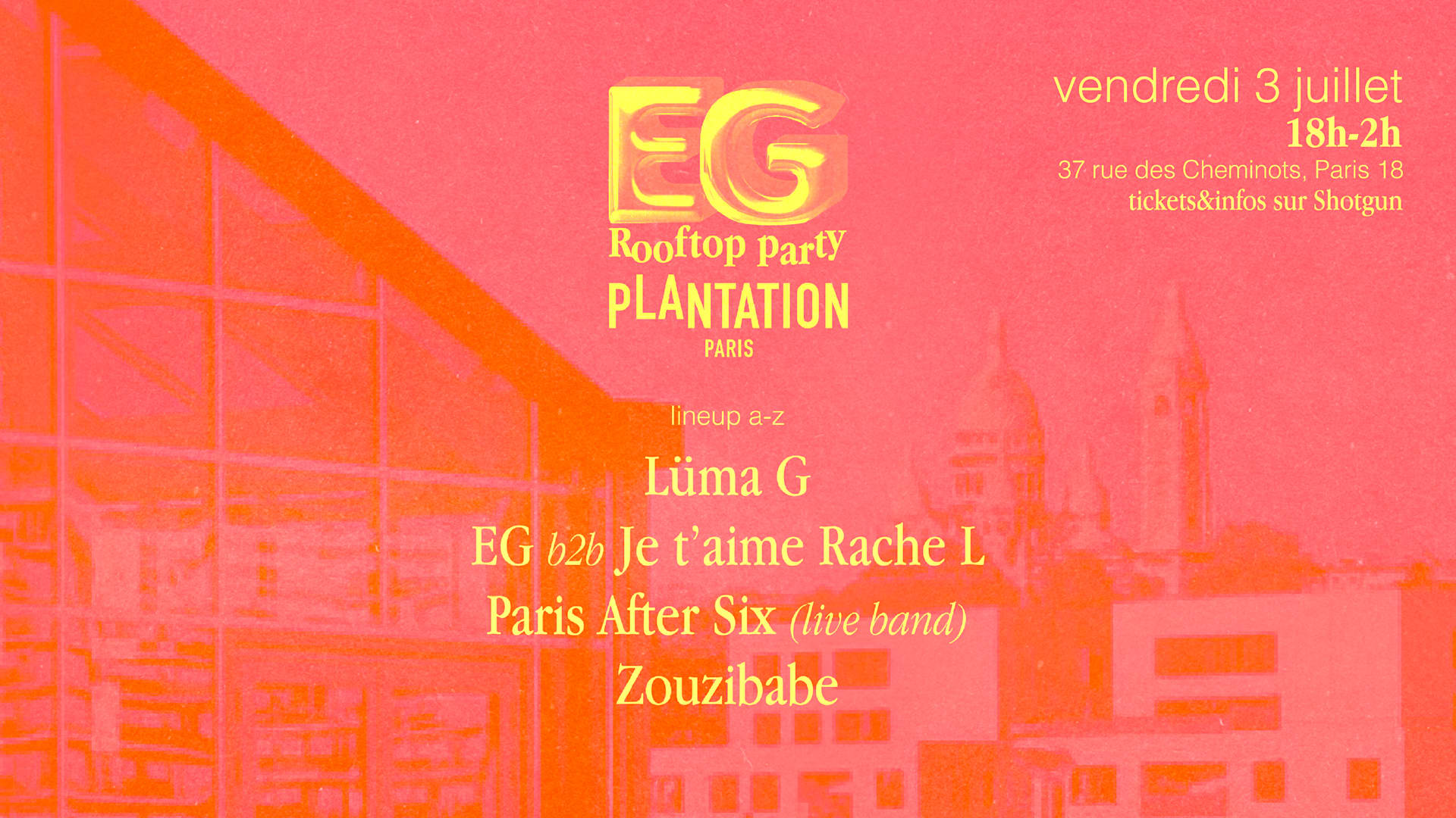 Eg : Rooftop Party Cover