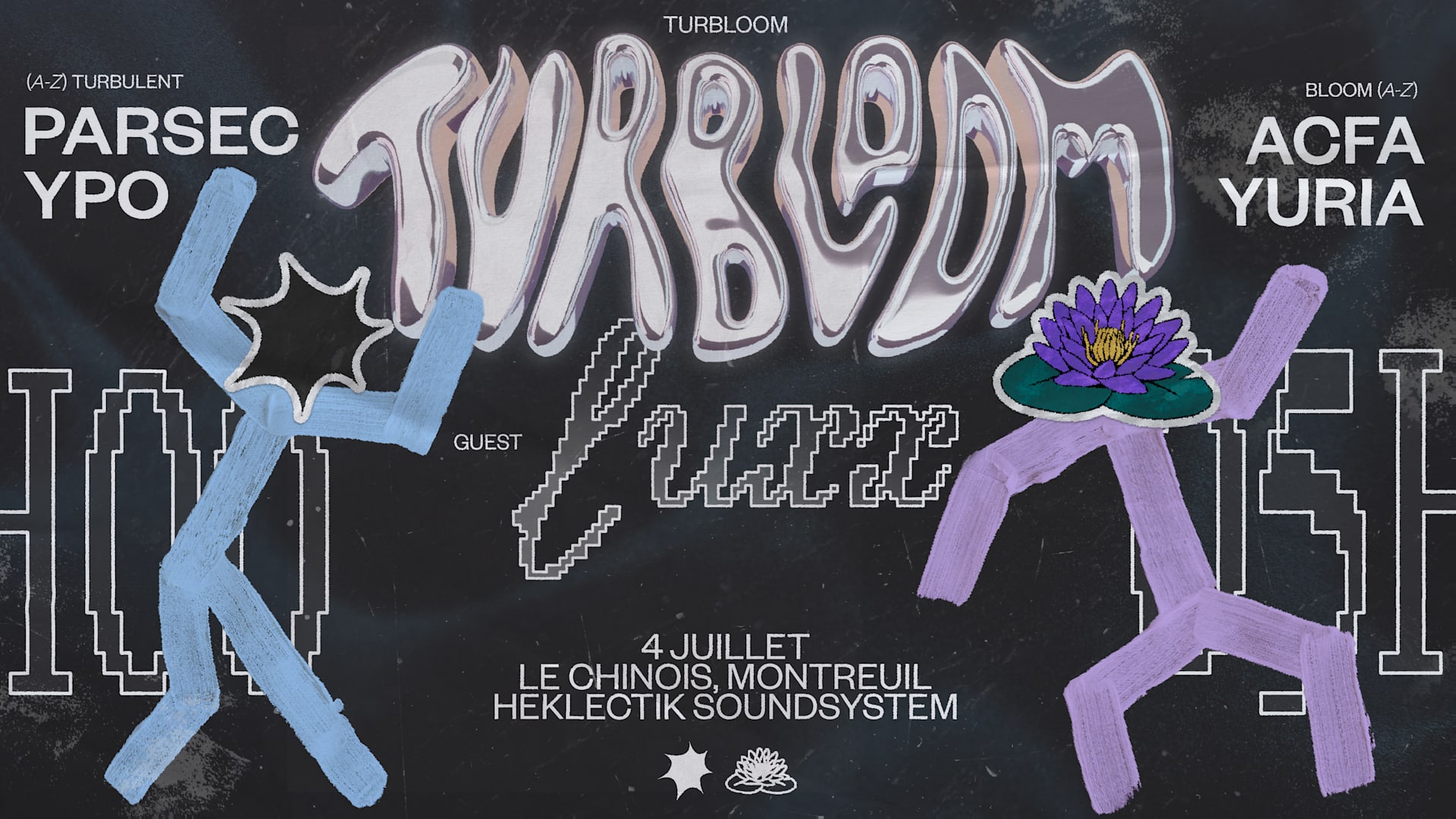 Turbloom W/ Luxx & Heklectik Soundsystem Cover