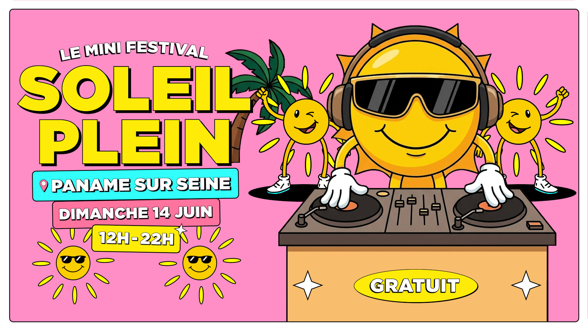 Soleil Plein Invite : Aalon, Klem Brûlée, Le Gourmet Cover