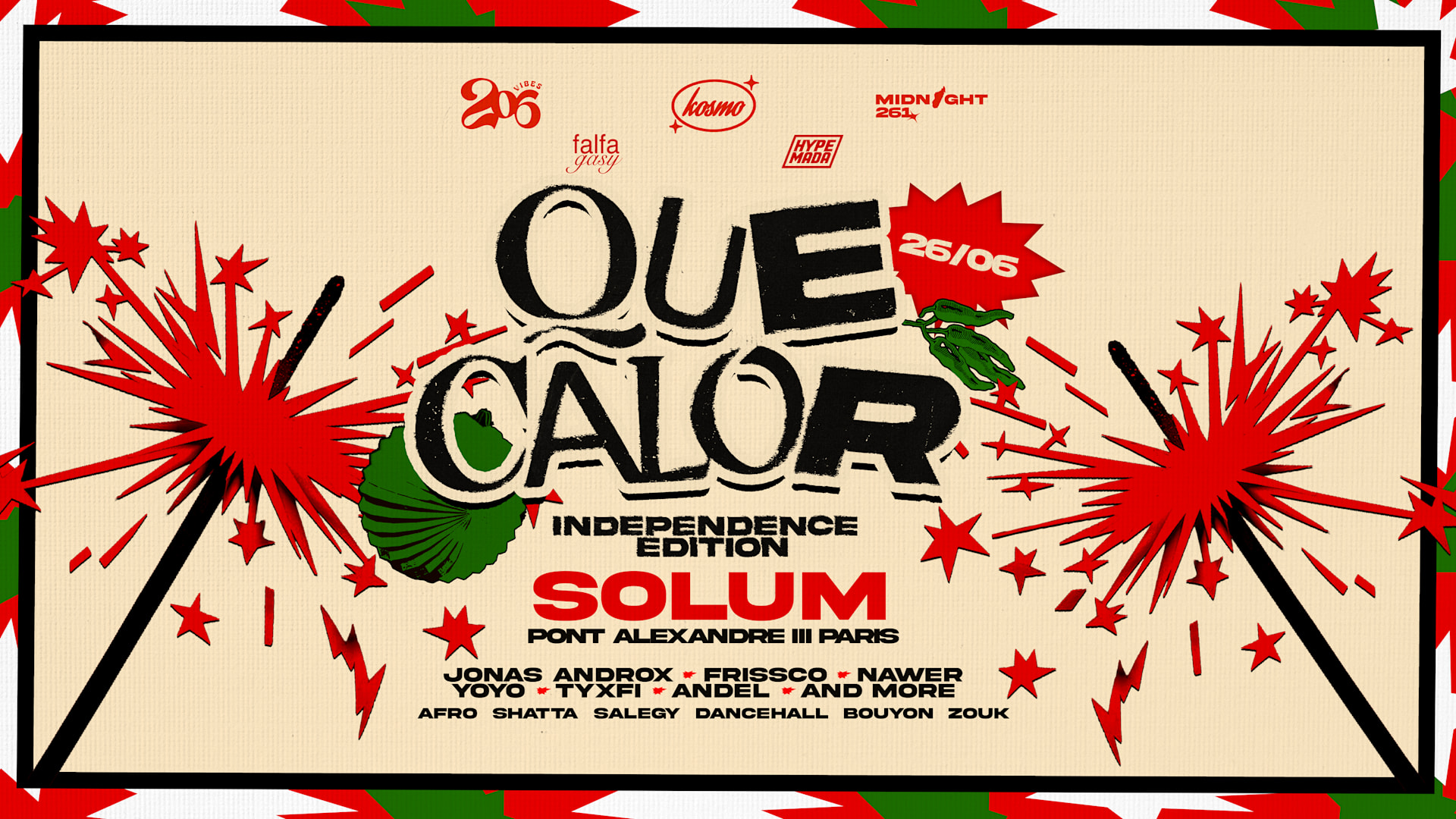 Que Calor | Solum Club | Independence Edition 26.06.26 Cover