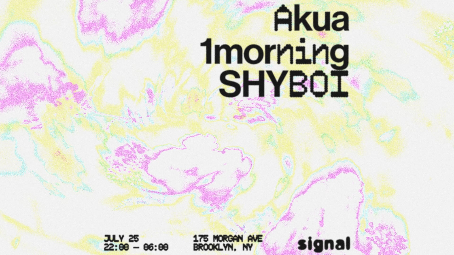 Akua, 1morning, Shyboi Cover