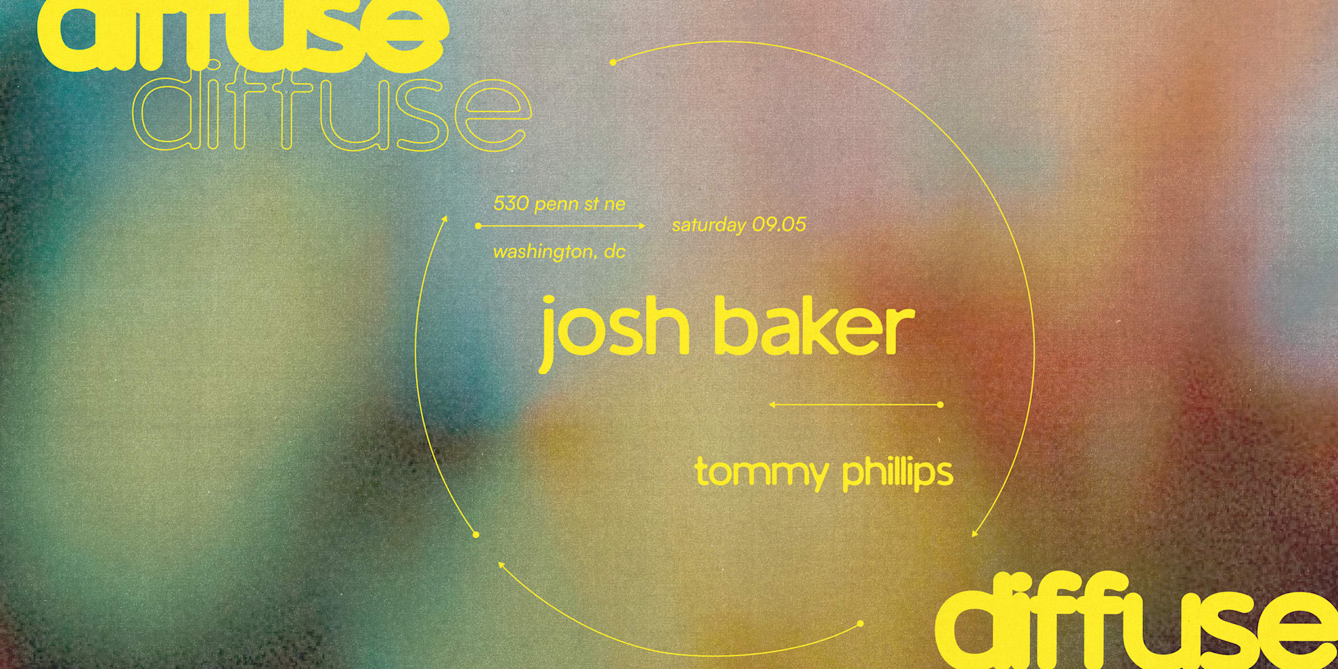Diffuse: Josh Baker Cover