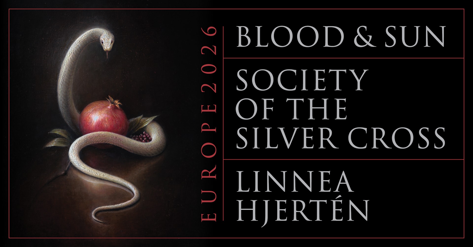 Blood & Sun + Society Of The Silver Cross + Linnea Hjertén Cover