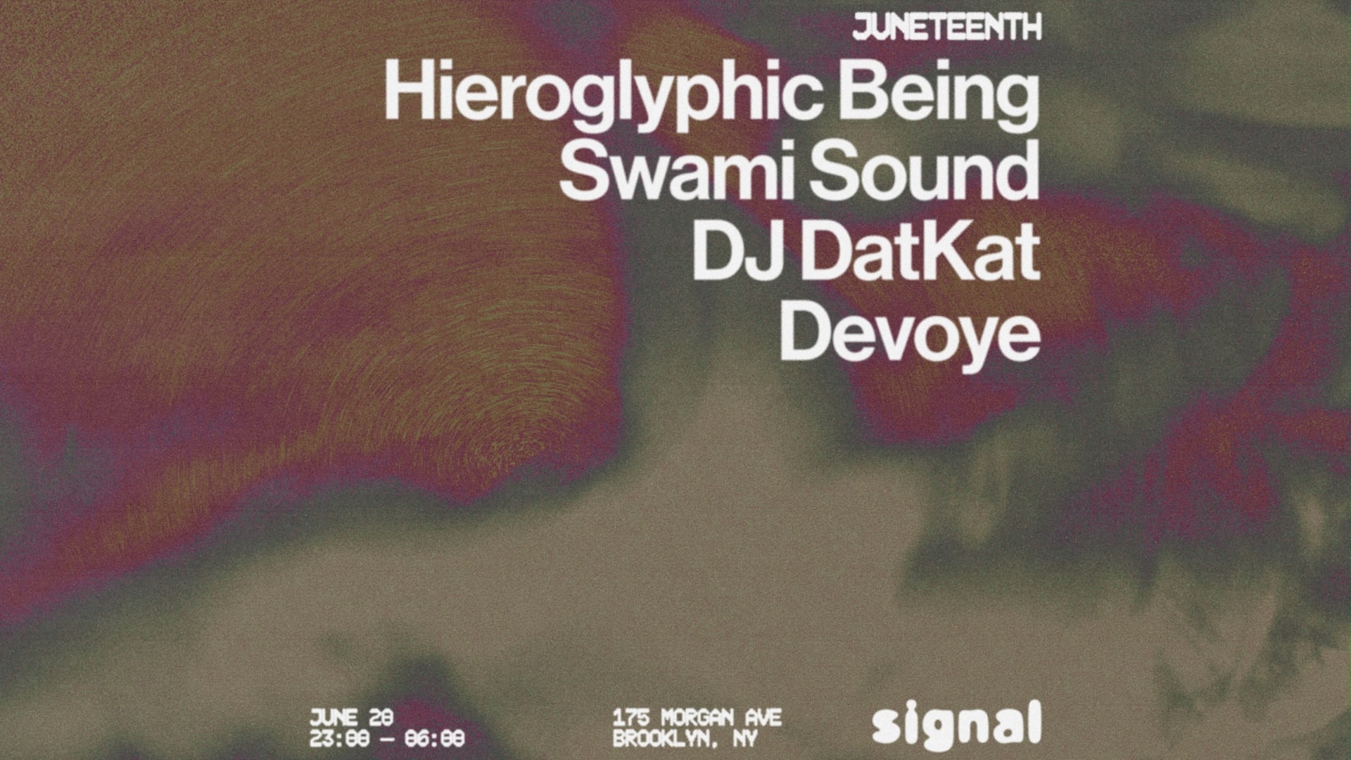 Juneteenth: Hieroglyphic Being, Swami Sound,Dj Datkat,Devoye Cover