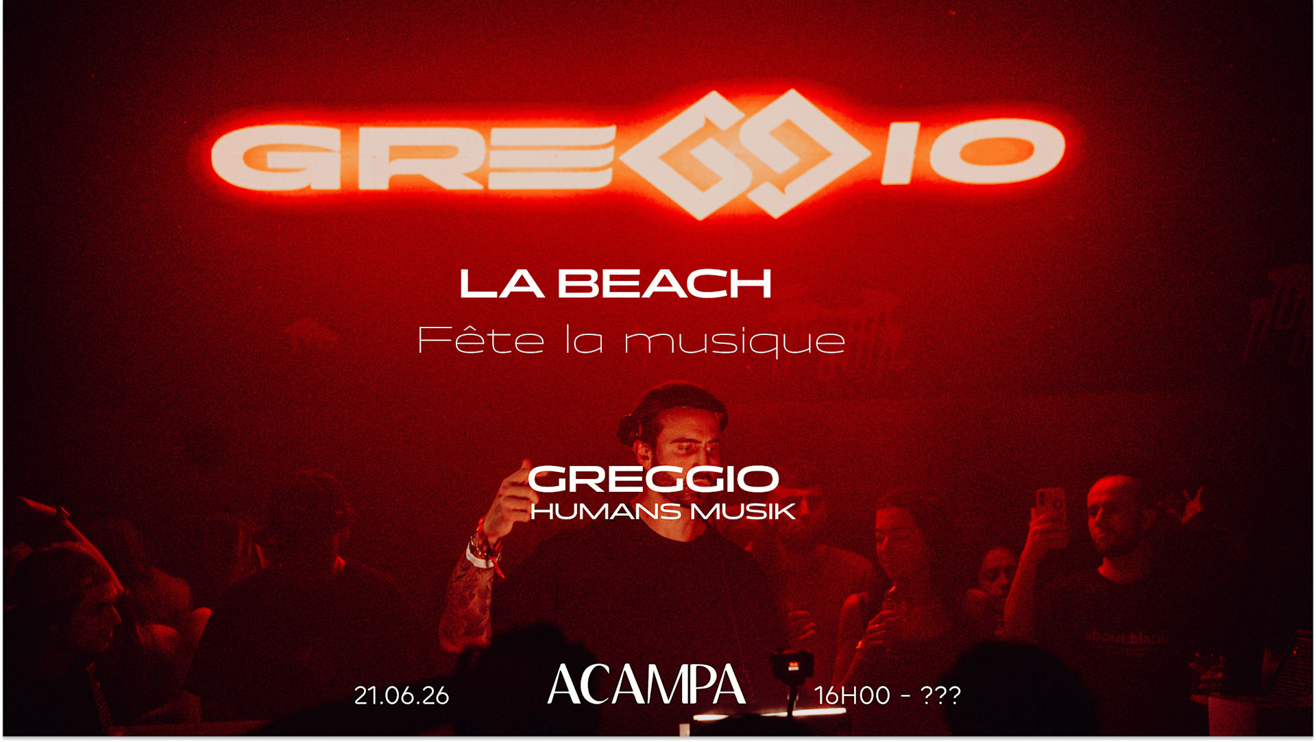 Fête De La Musique - Acampa Cover